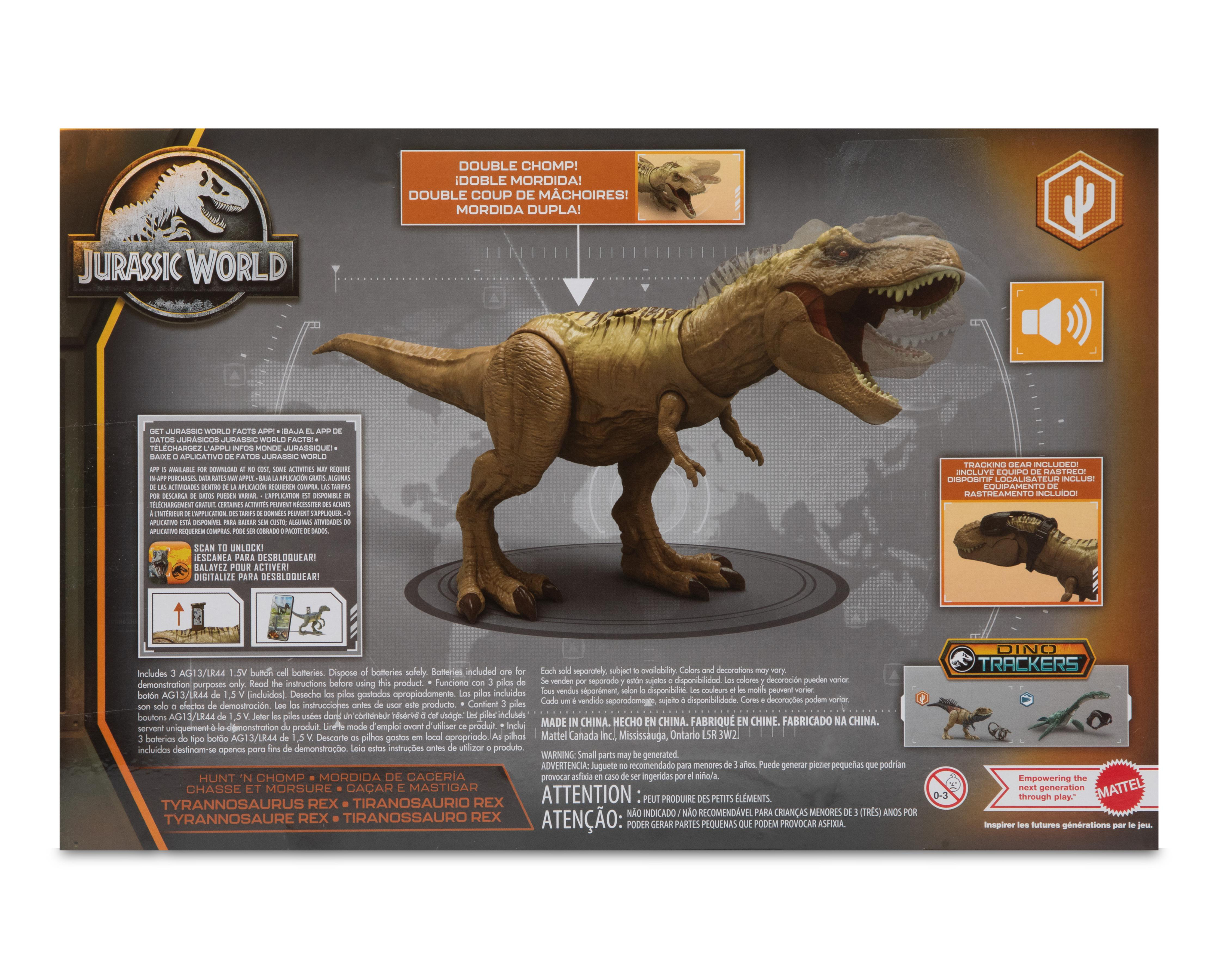 Foto 3 pulgar | Tiranosaurio Rex Jurassic World Mattel