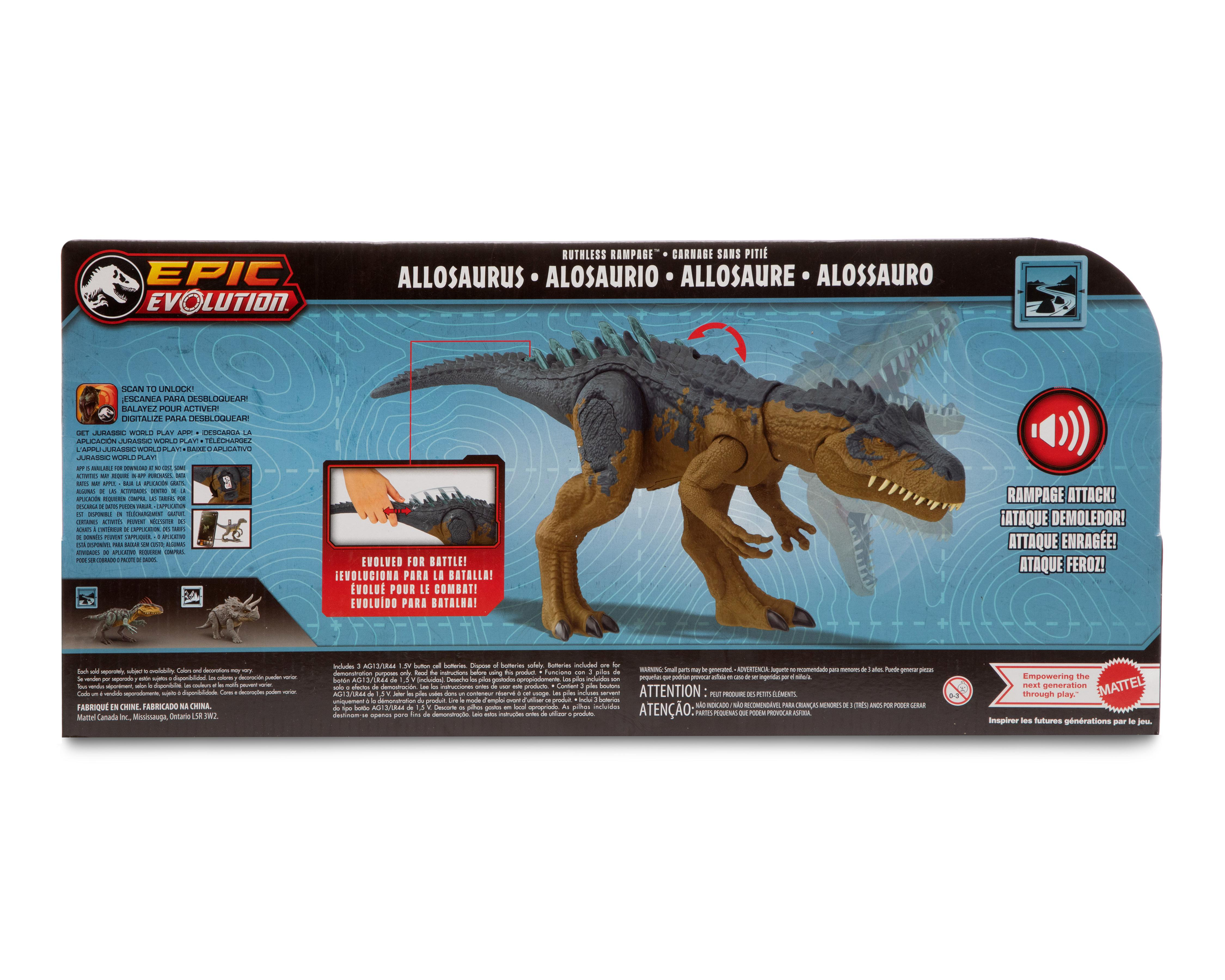 Foto 3 pulgar | Allusaurus Jurassic World Mattel