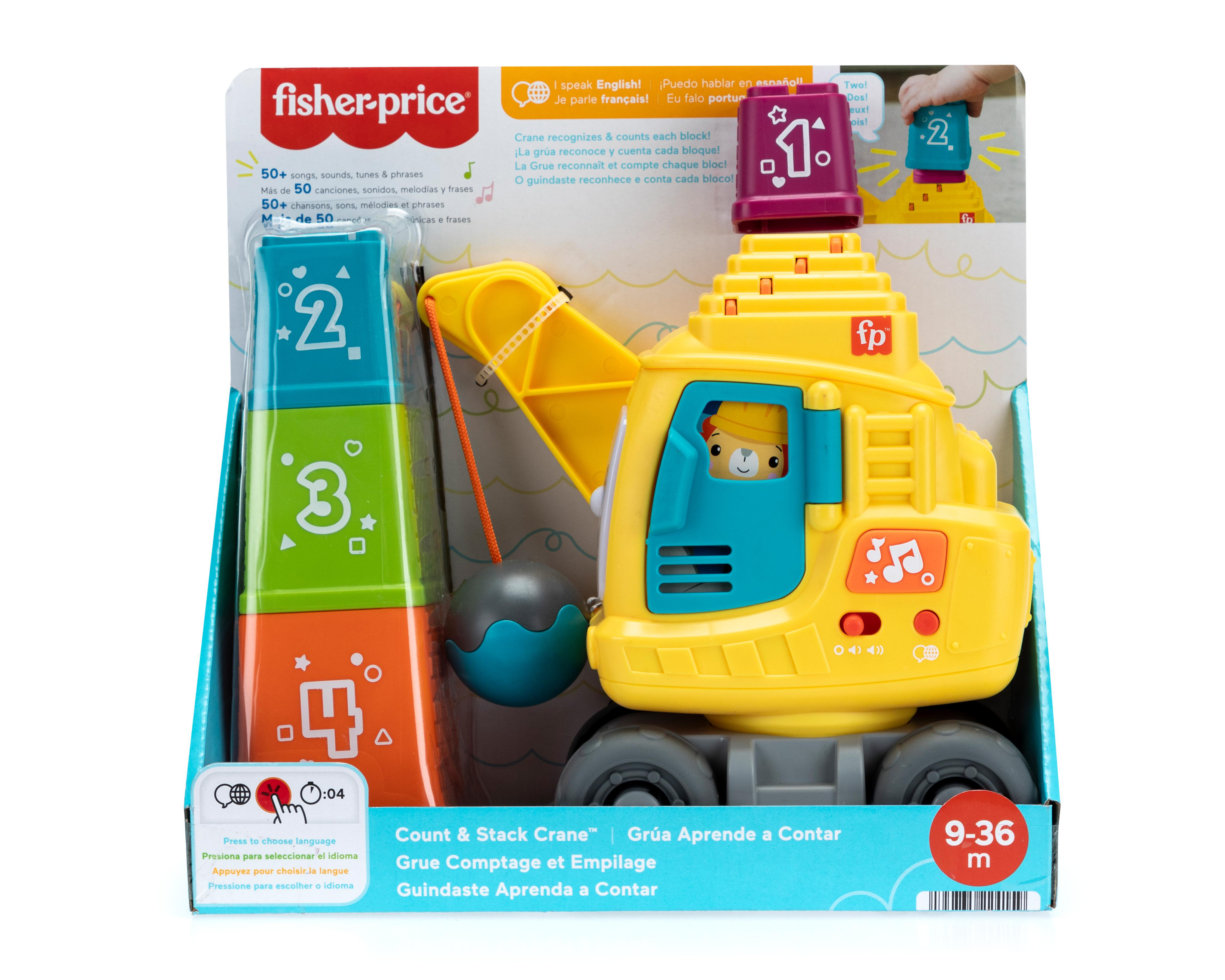 Foto 2 pulgar | Grúa Aprende a Contar Fisher-Price