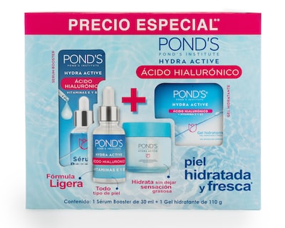 Foto 1 | Suero Booster y Gel Hidratante Pond's Hydra Active con Ácido Hialurónico