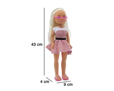 Foto 7 | Muñeca Nancy Vestidor Delooks