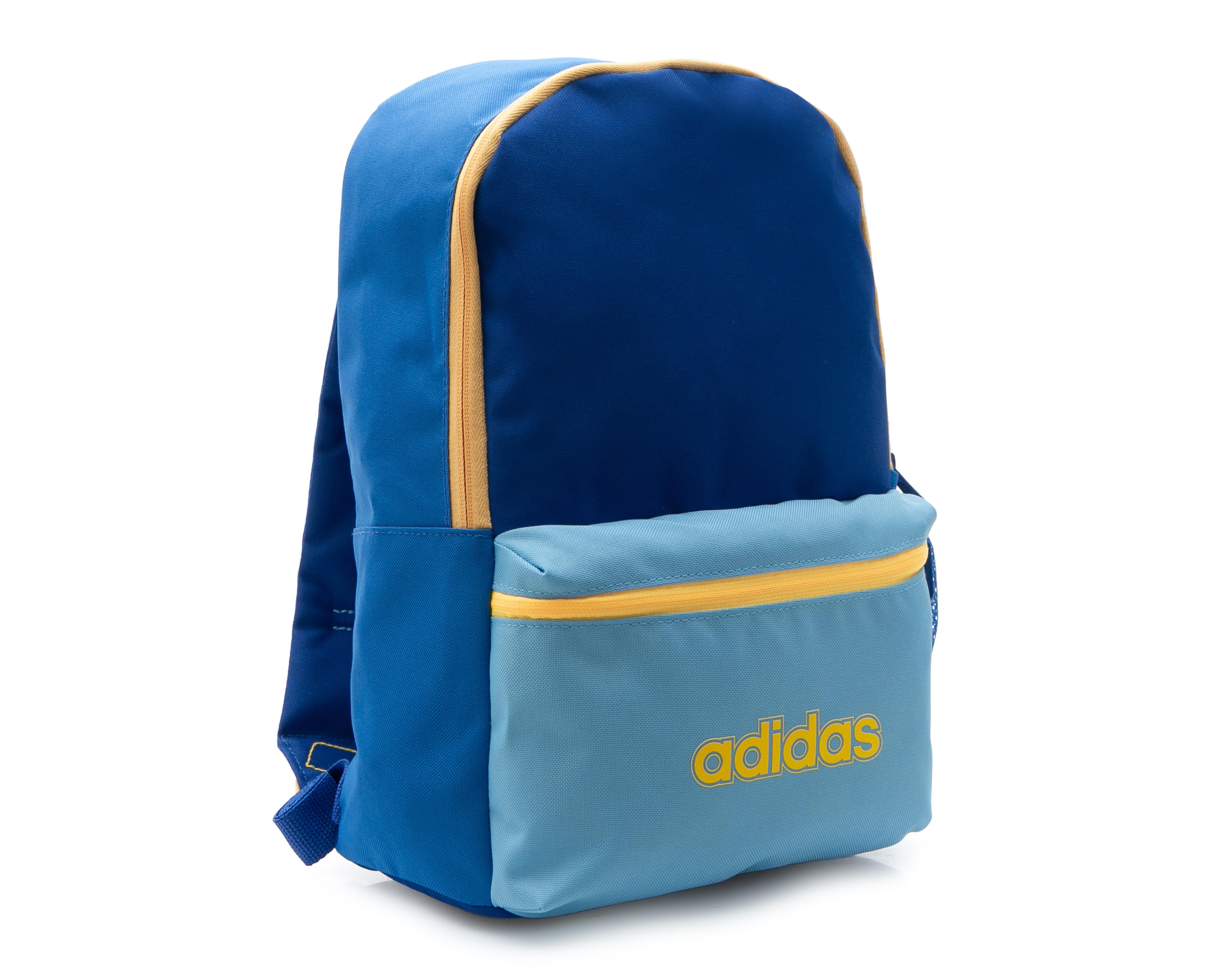 Foto 3 pulgar | Mochila Adidas Estampada Azul