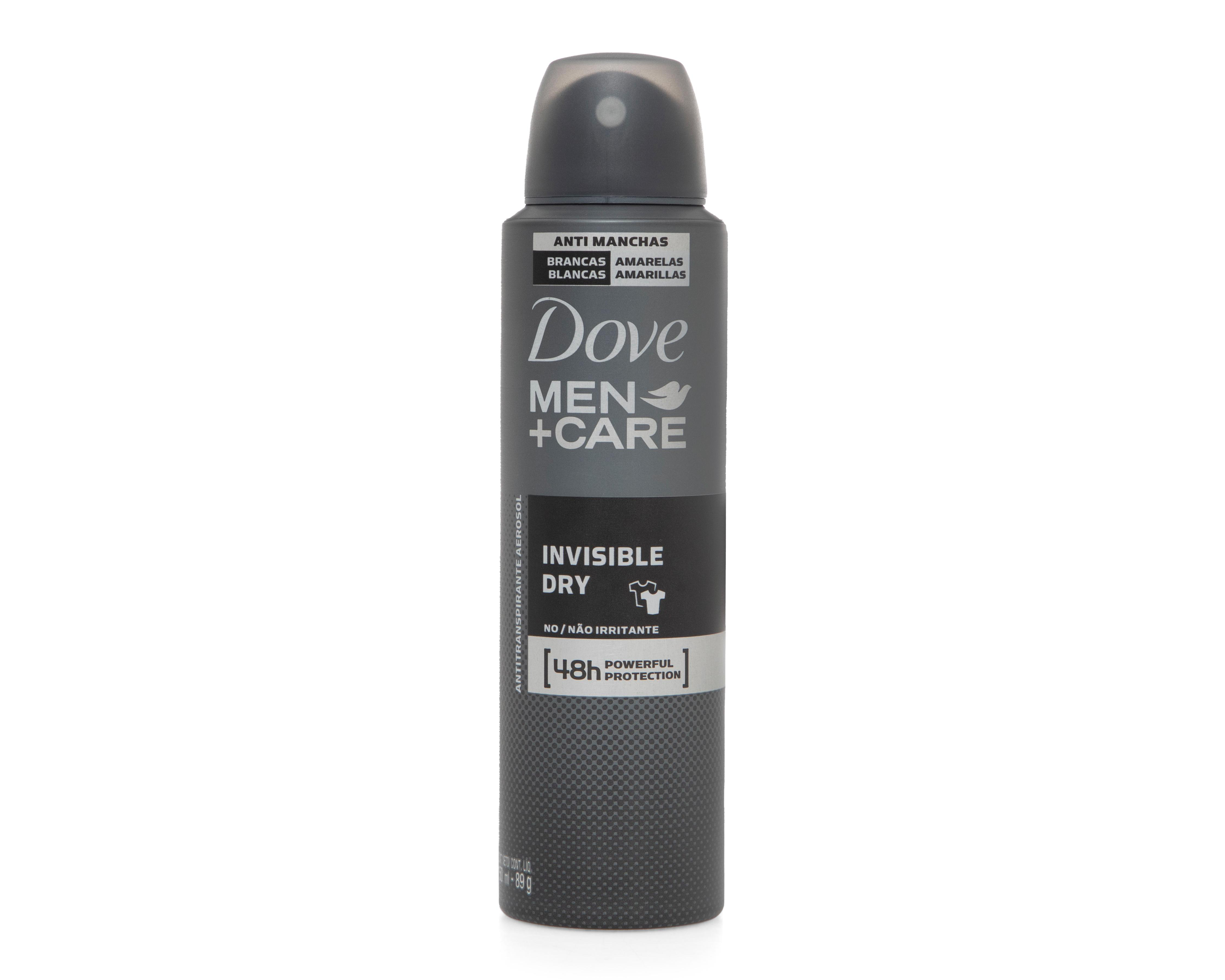 Foto 4 | Desodorante en Aerosol Dove Men+Care Invisible Dry 3 Piezas