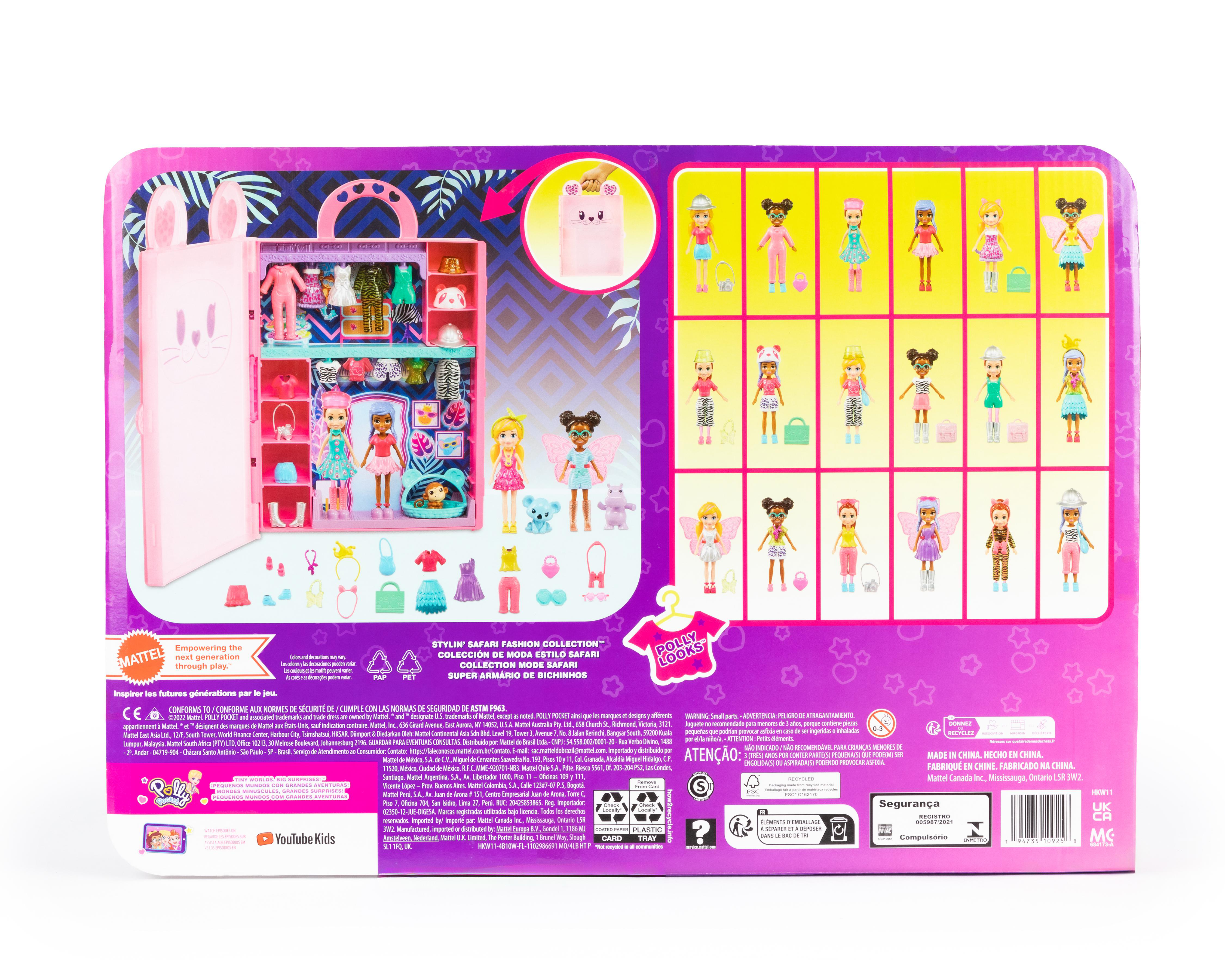 Foto 2 | Muñecas Polly Pocket con Accesorios