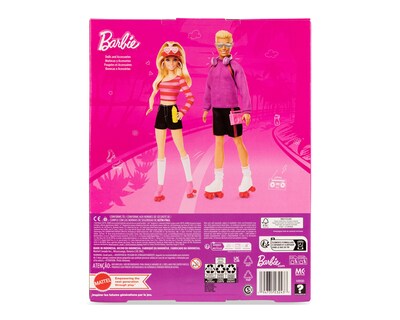 Foto 2 | Muñeca Barbie y Ken en Patines 65 Aniversario