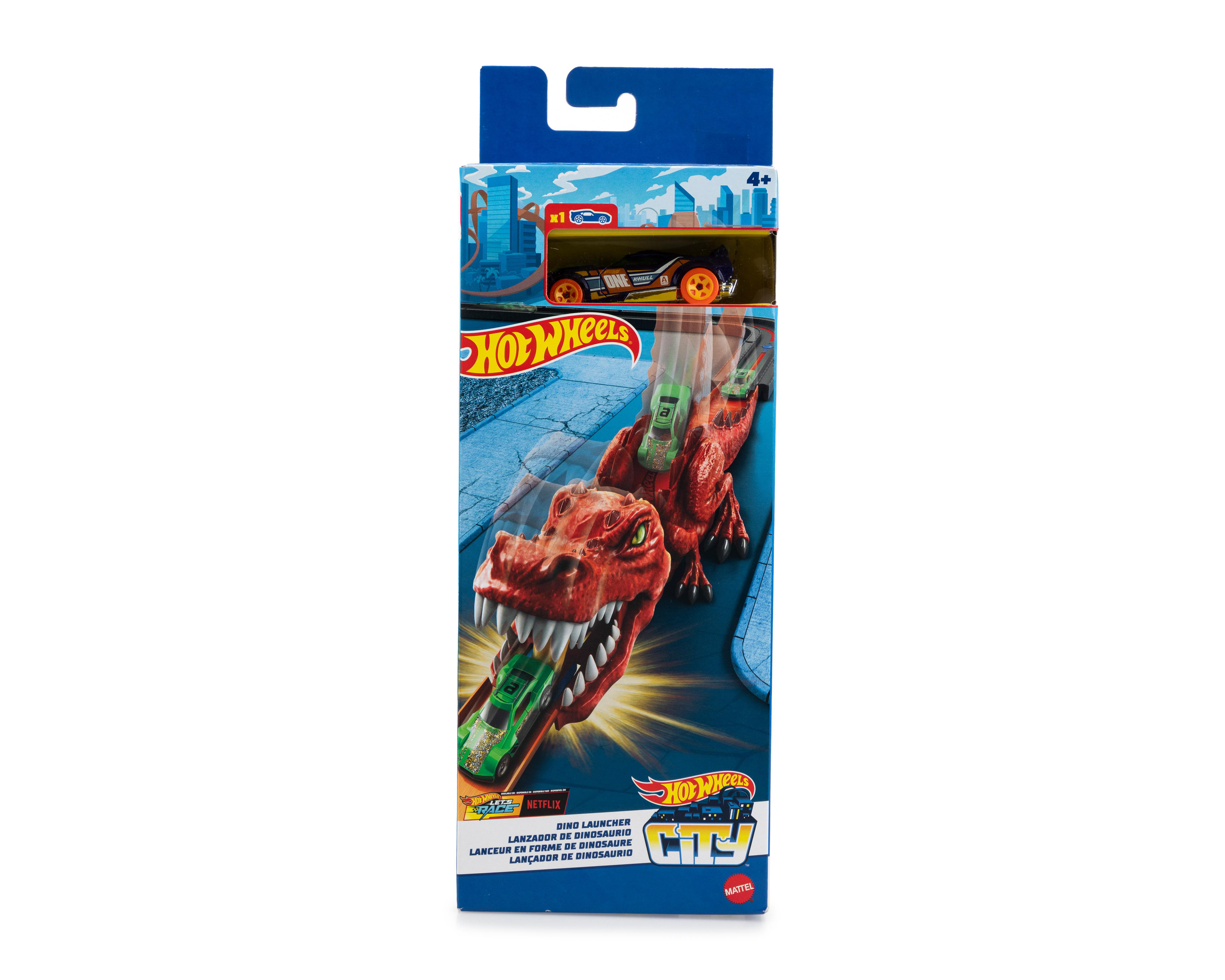 Foto 2 pulgar | Lanzador de Carros Hot Wheels Dino Launcher