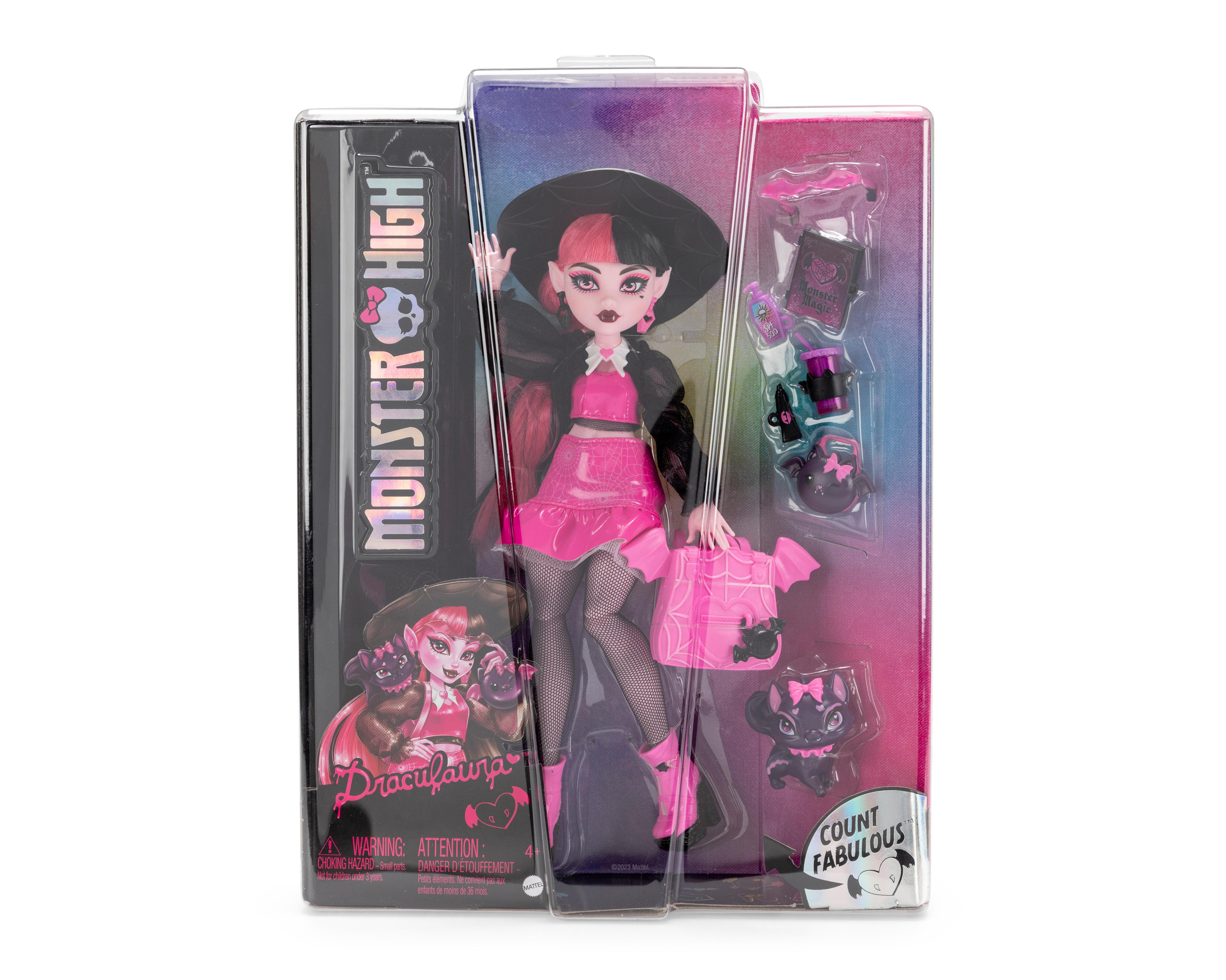 Foto 2 pulgar | Muñeca Monster High Draculaura Nuevo Look