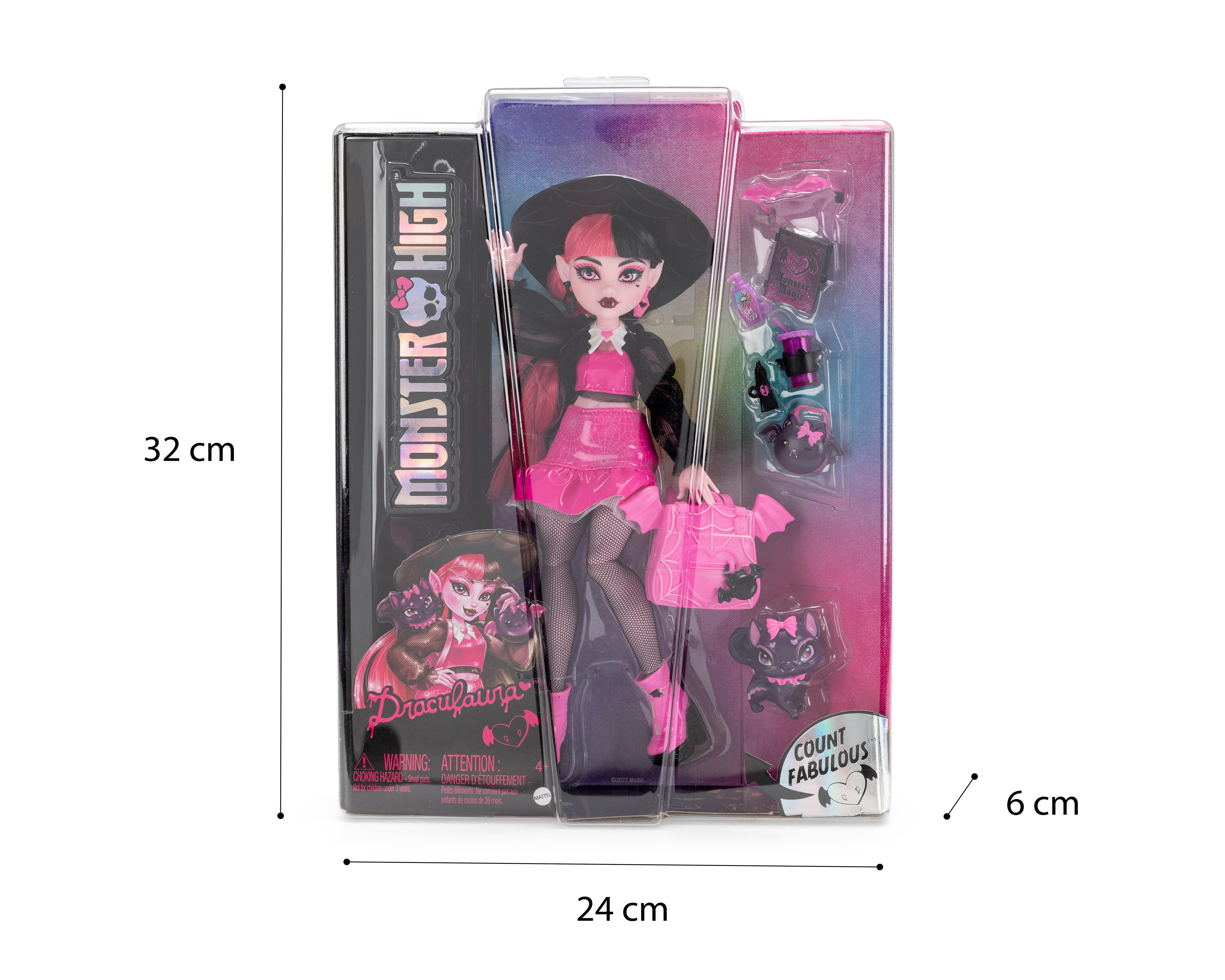 Foto 4 pulgar | Muñeca Monster High Draculaura Nuevo Look