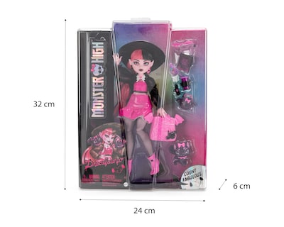Foto 3 | Muñeca Monster High Draculaura Nuevo Look