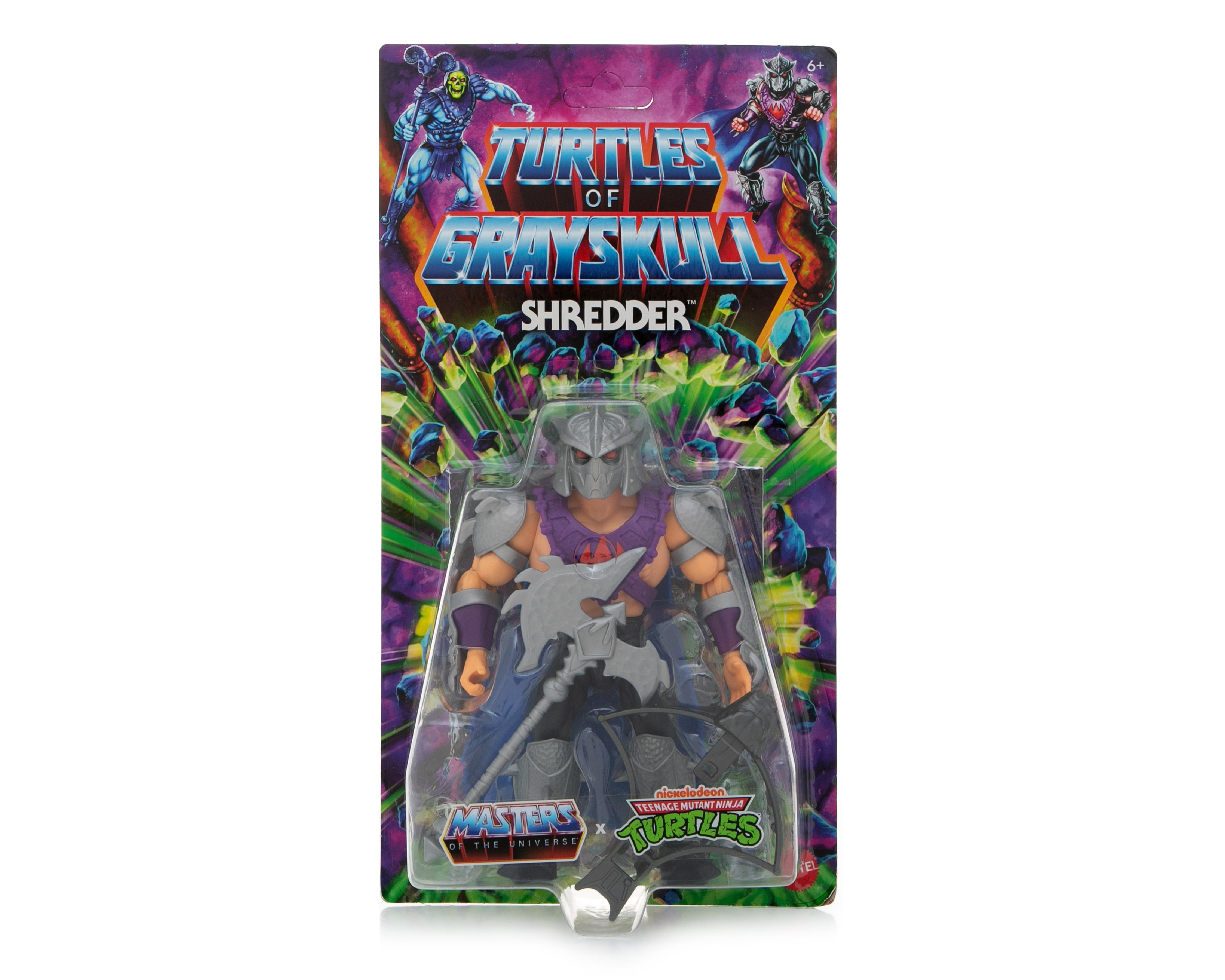 Shredder Figura de Acción Mattel Turtles of Grayskull