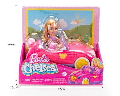 Foto 3 | Barbie Chelsea con Auto de Osito
