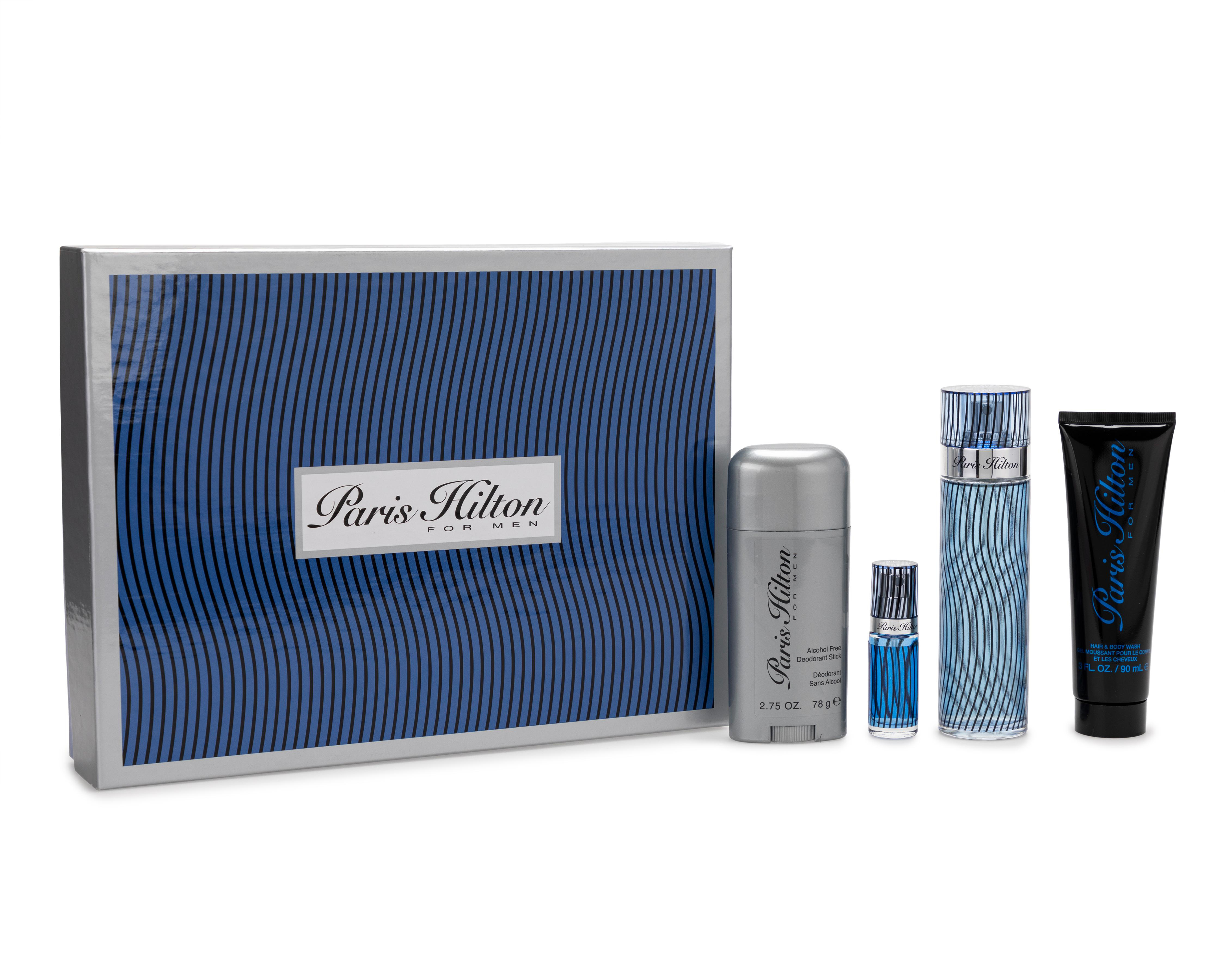 Foto 1 | Estuche para Hombre Paris Hilton 4 Piezas