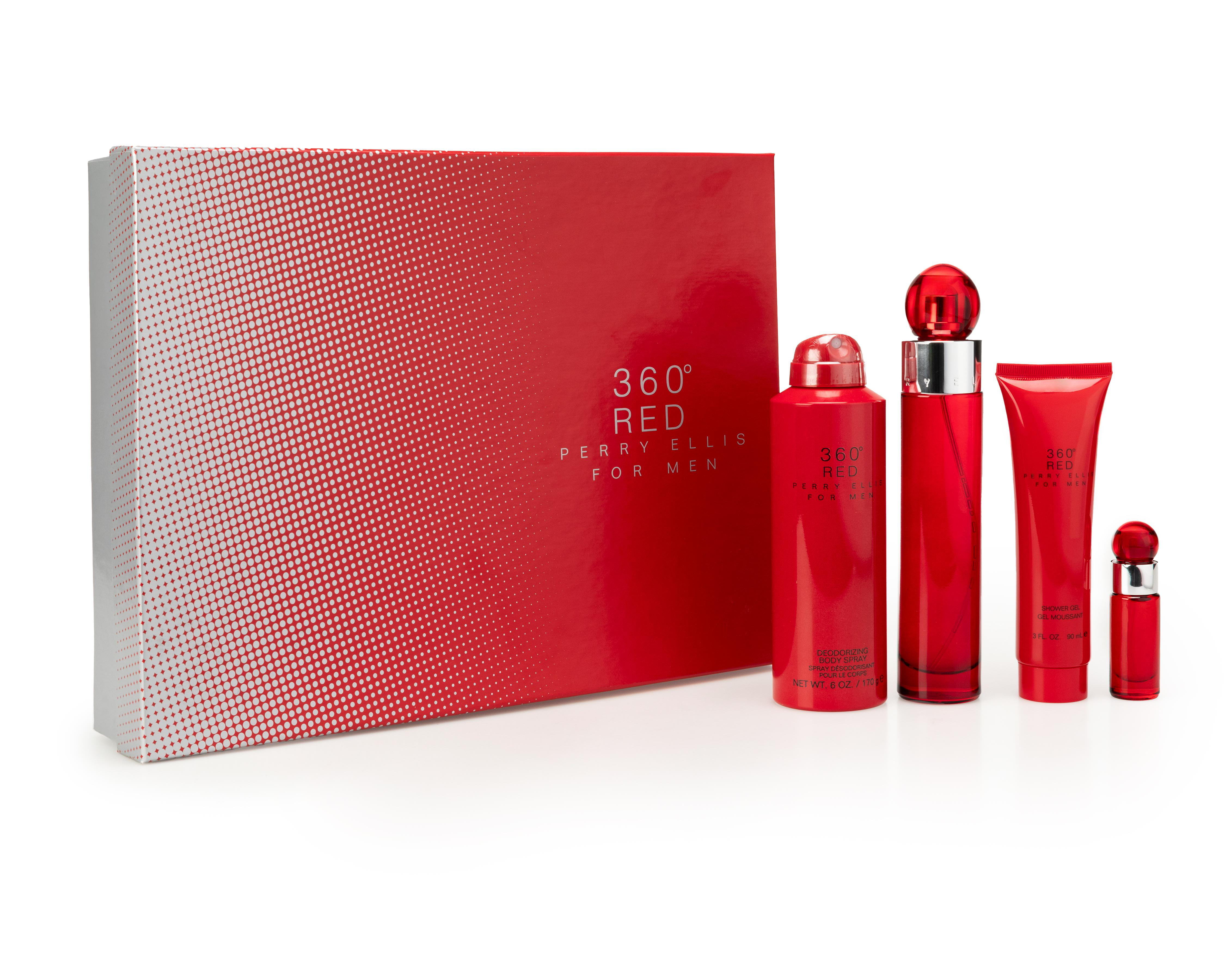 Foto 2 pulgar | Estuche para Hombre Perry Ellis 360 Red 4 Piezas