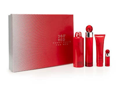 Foto 1 | Estuche para Hombre Perry Ellis 360 Red 4 Piezas