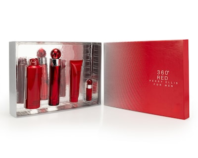 Foto 4 | Estuche para Hombre Perry Ellis 360 Red 4 Piezas