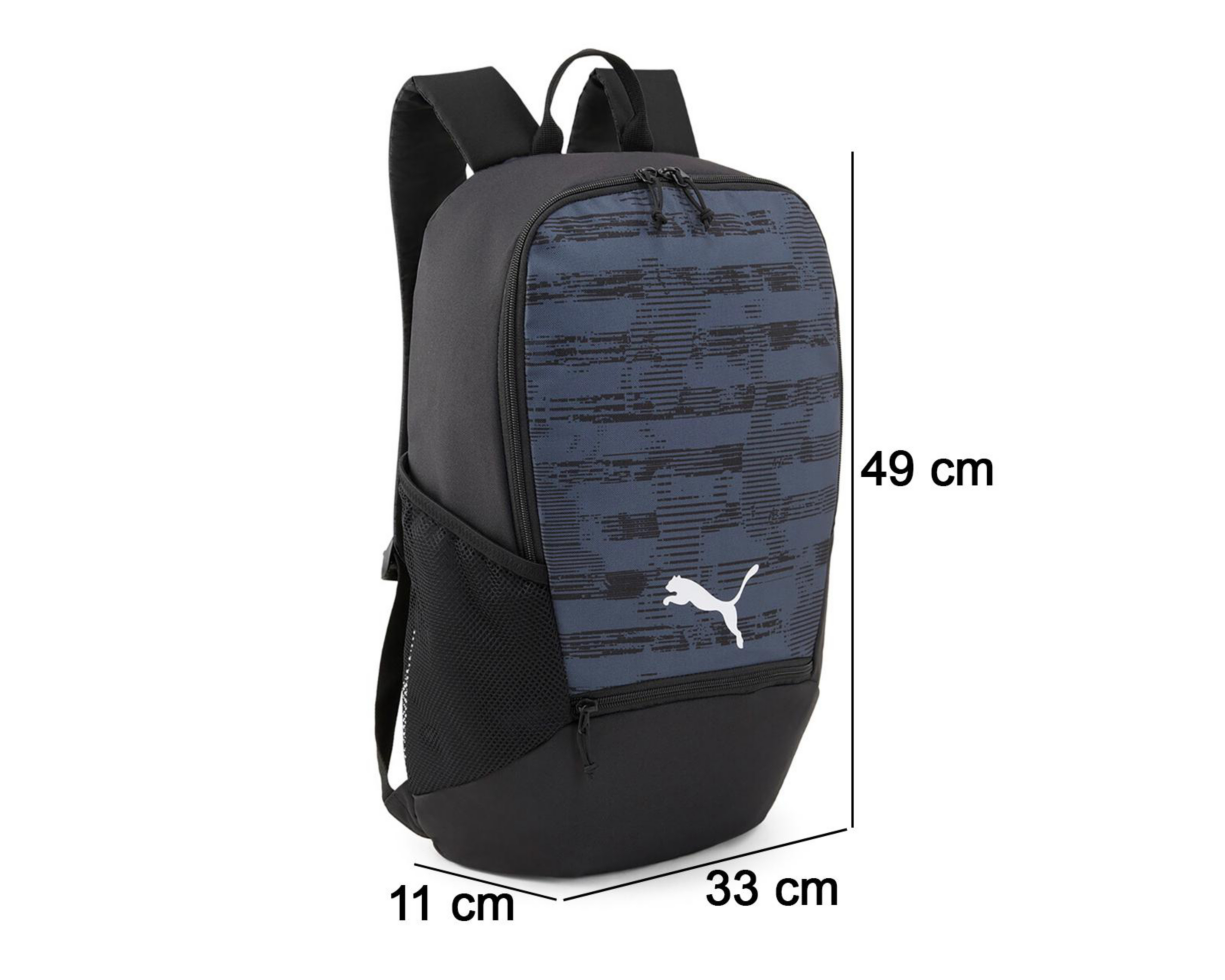 Foto 7 pulgar | Mochila Puma Negra con Azul