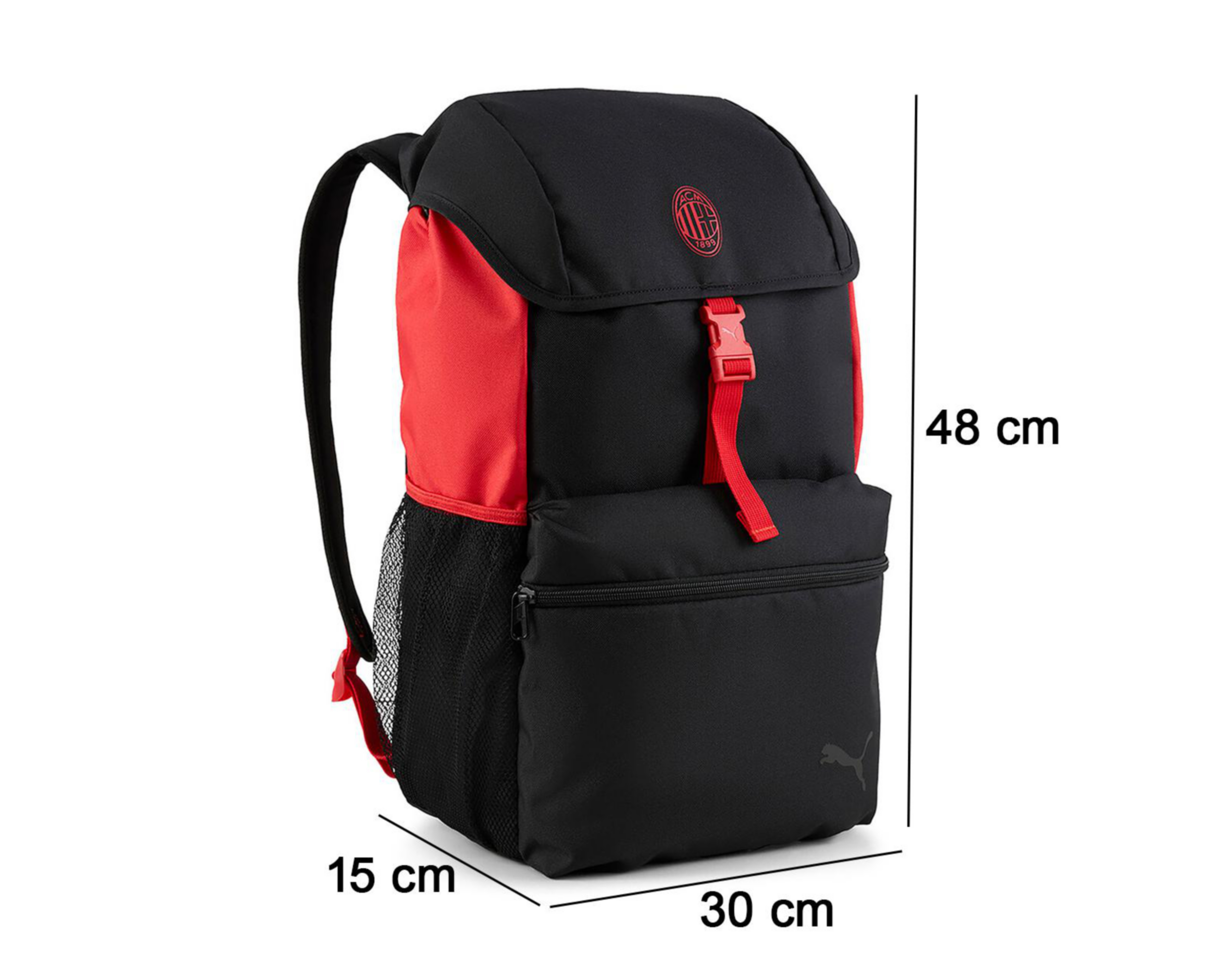 Foto 7 pulgar | Mochila Puma AC Milan de Futbol