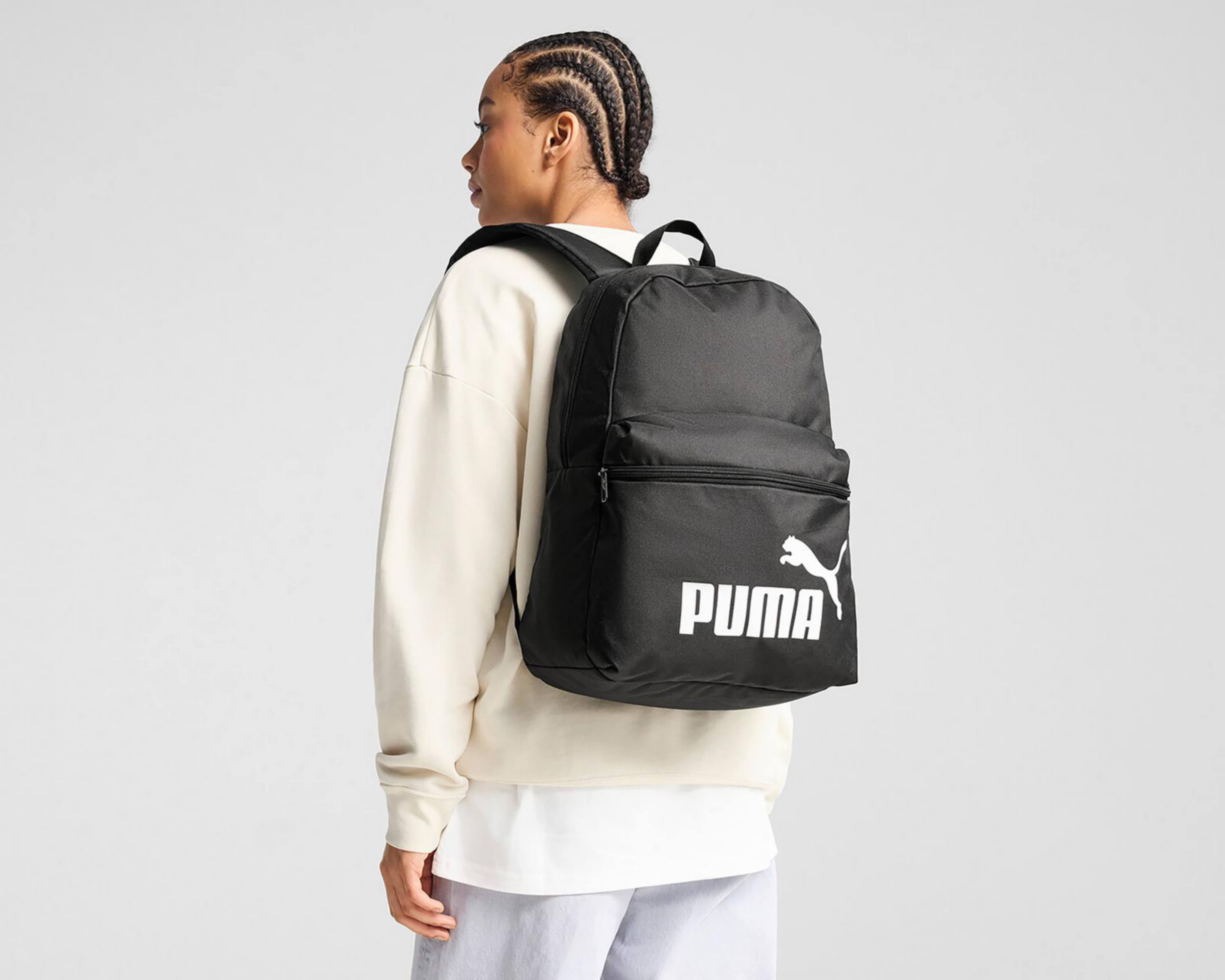 Foto 6 pulgar | Mochila Puma Phase Negra