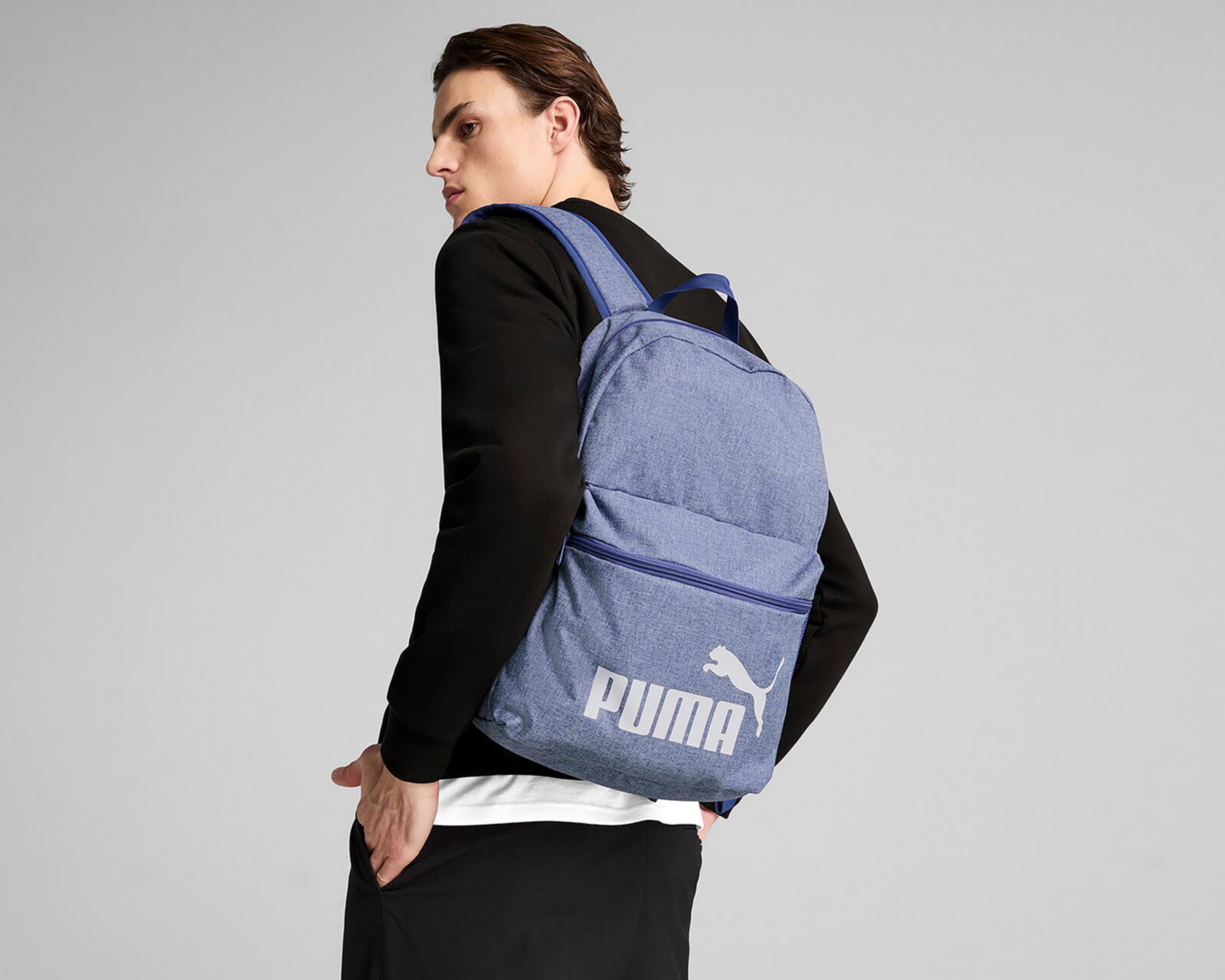 Foto 6 pulgar | Mochila Puma Phase Azul