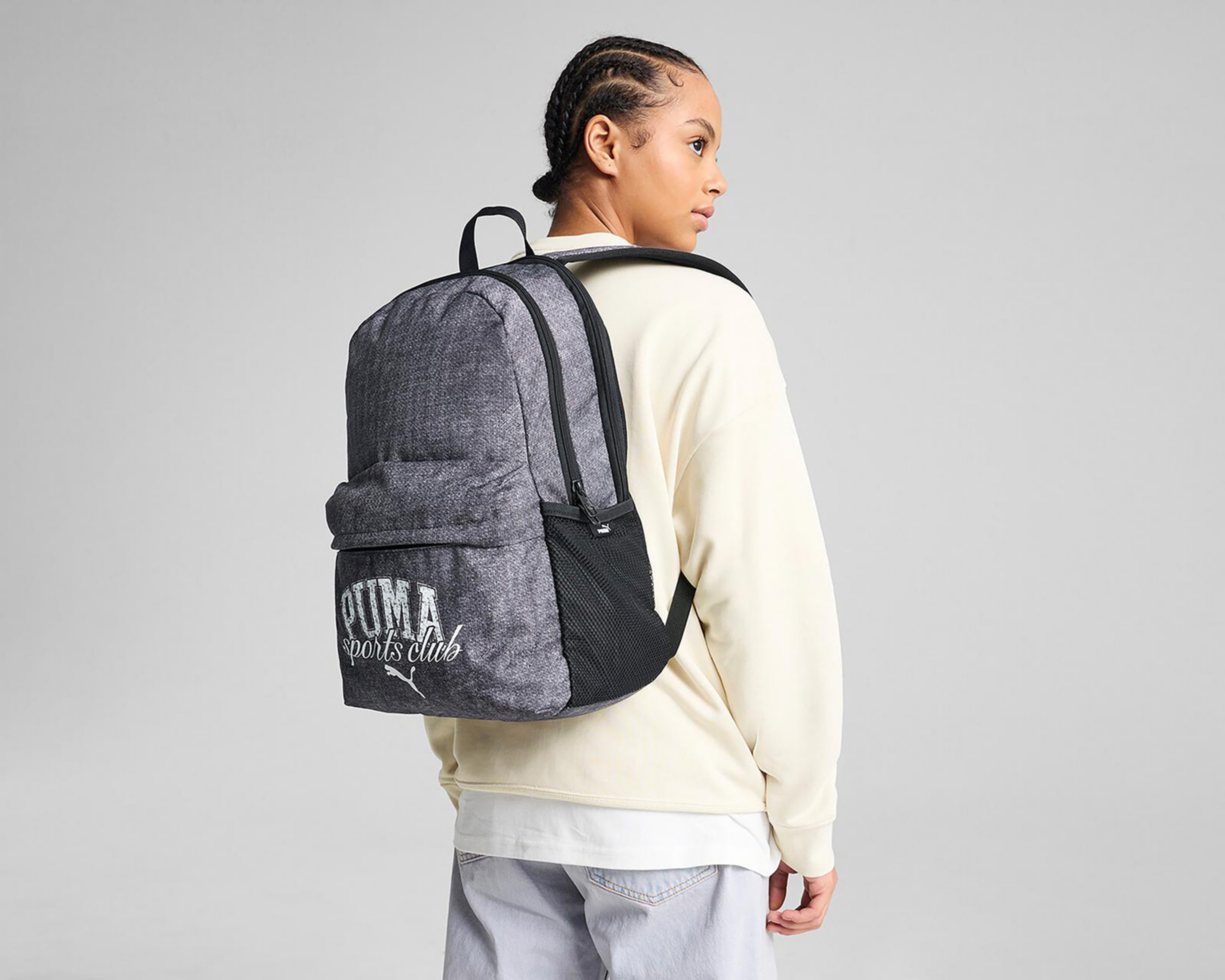 Foto 5 | Mochila Puma Phase Class Gris