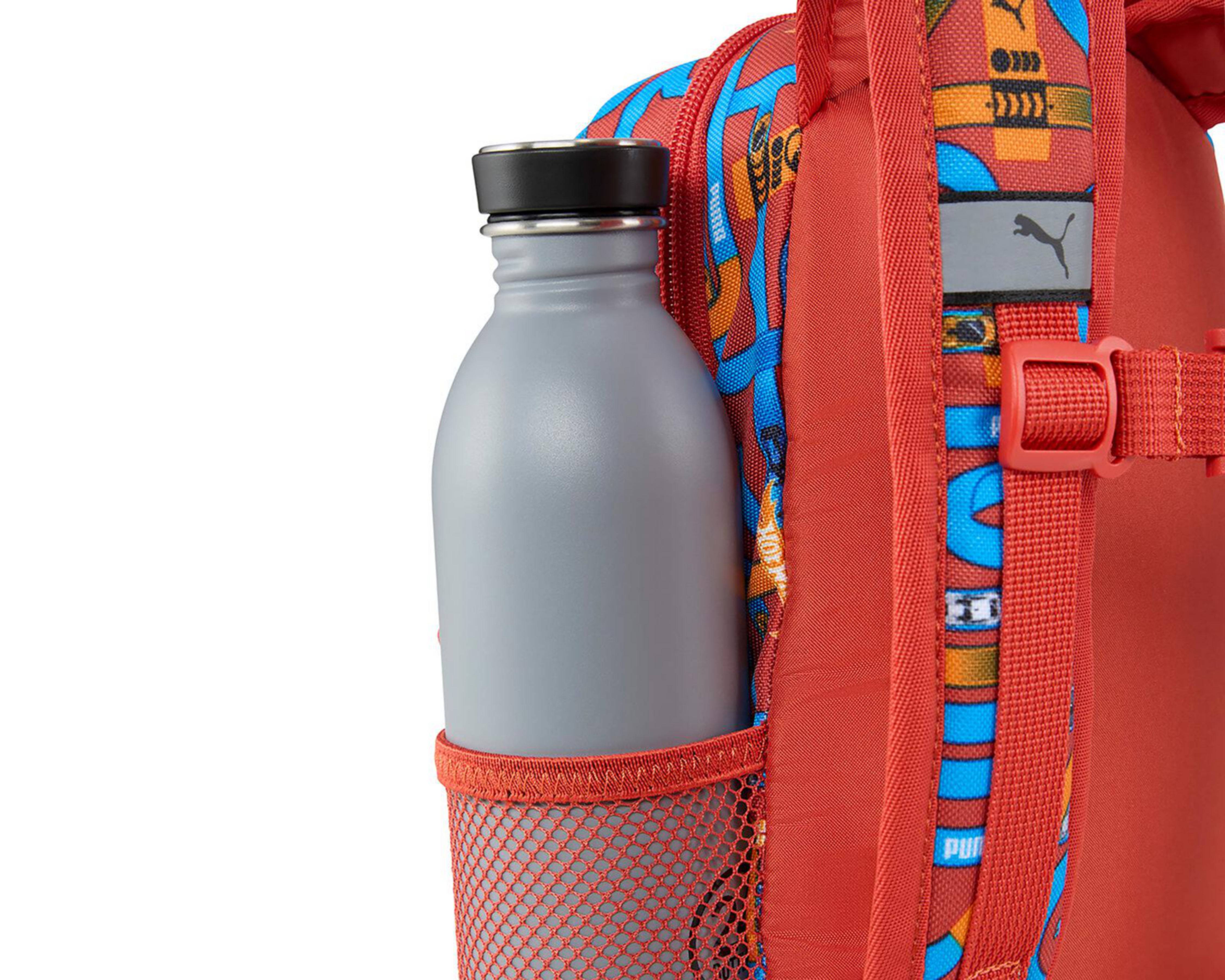Foto 4 pulgar | Mochila Puma Hot Wheels Roja