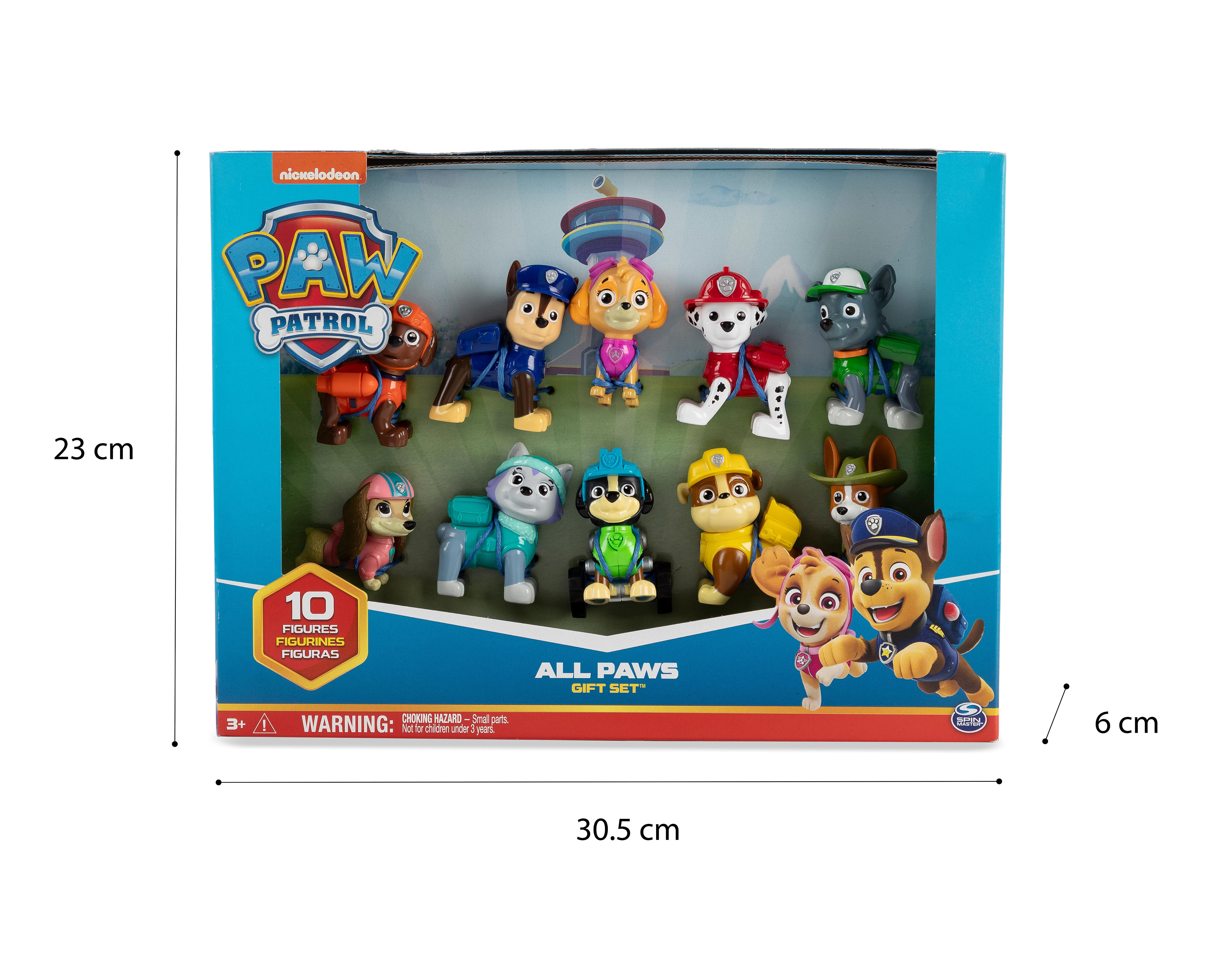 Foto 4 pulgar | Figuras Paw Patrol 10 Piezas