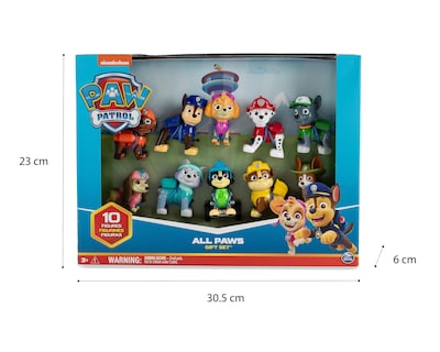 Foto 3 | Figuras Paw Patrol 10 Piezas
