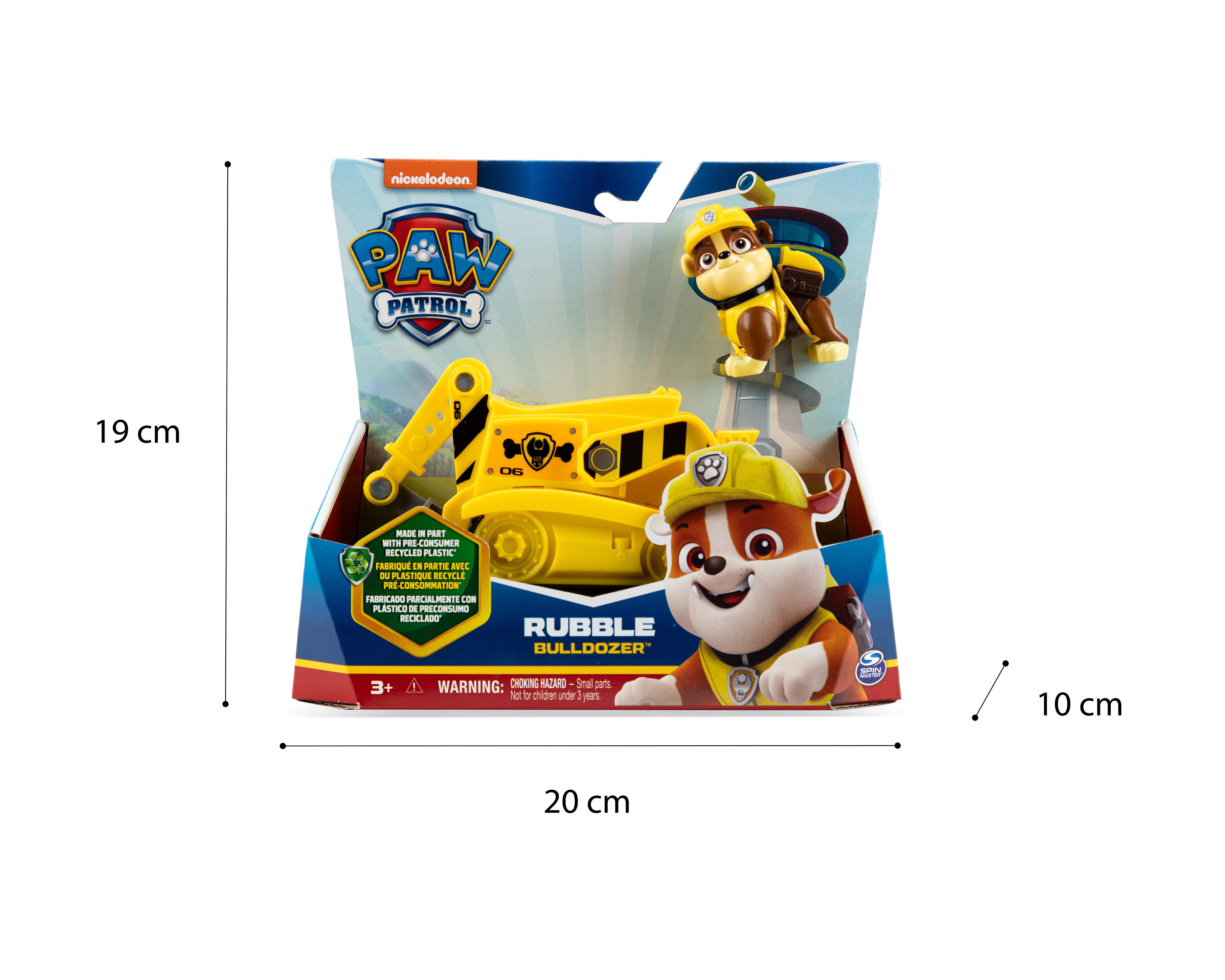 Foto 4 pulgar | Vehículo Paw Patrol Rubble Bulldozer