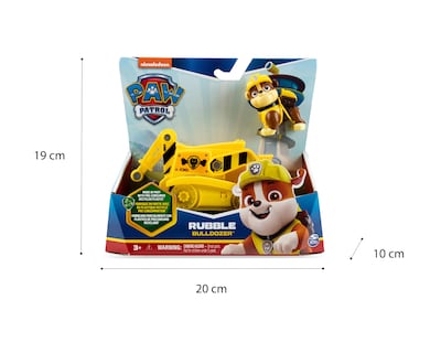 Foto 3 | Vehículo Paw Patrol Rubble Bulldozer