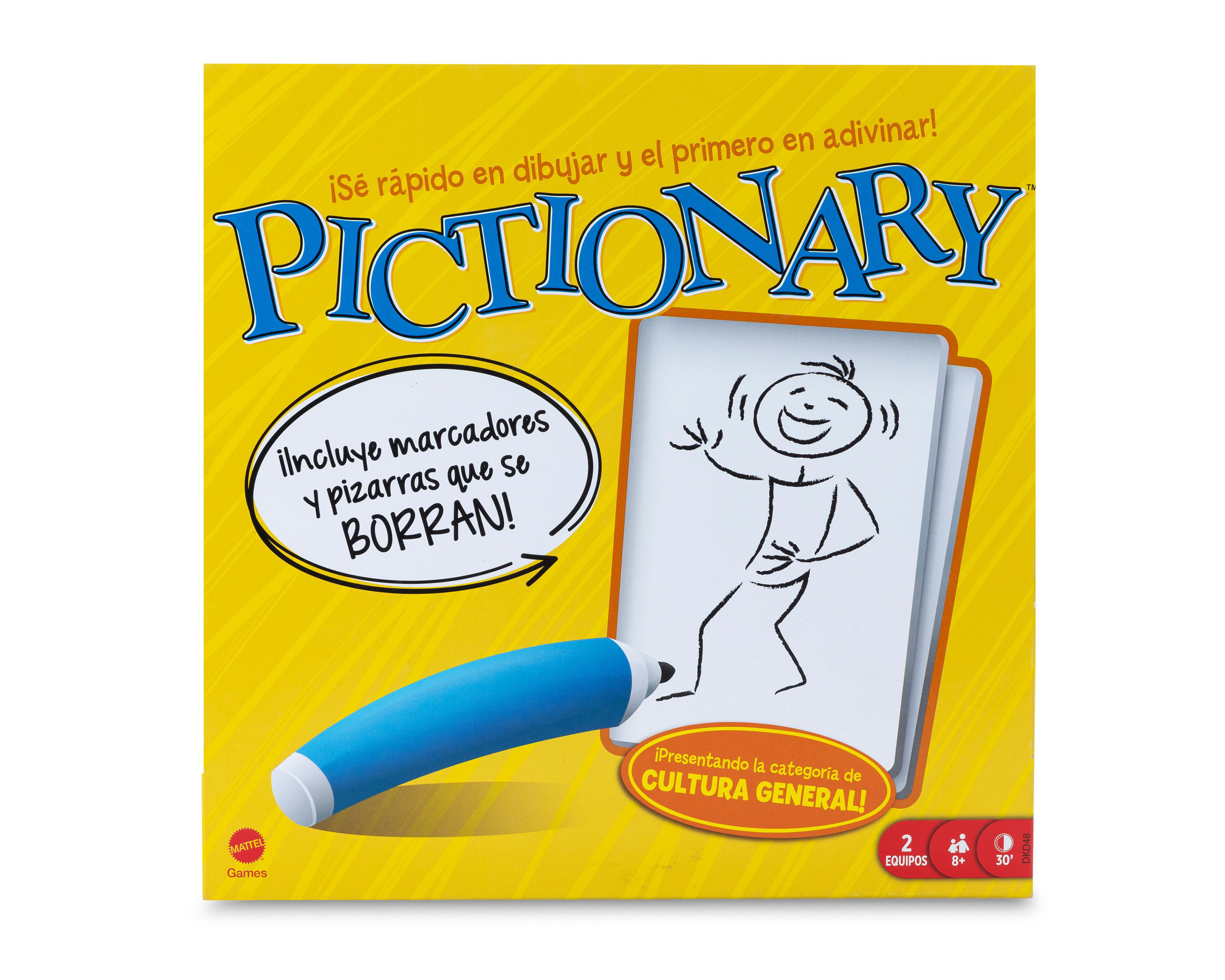 Foto 1 | Juego de Mesa Pictionary Cultura General Mattel