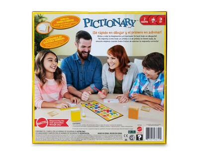 Foto 2 | Juego de Mesa Pictionary Cultura General Mattel
