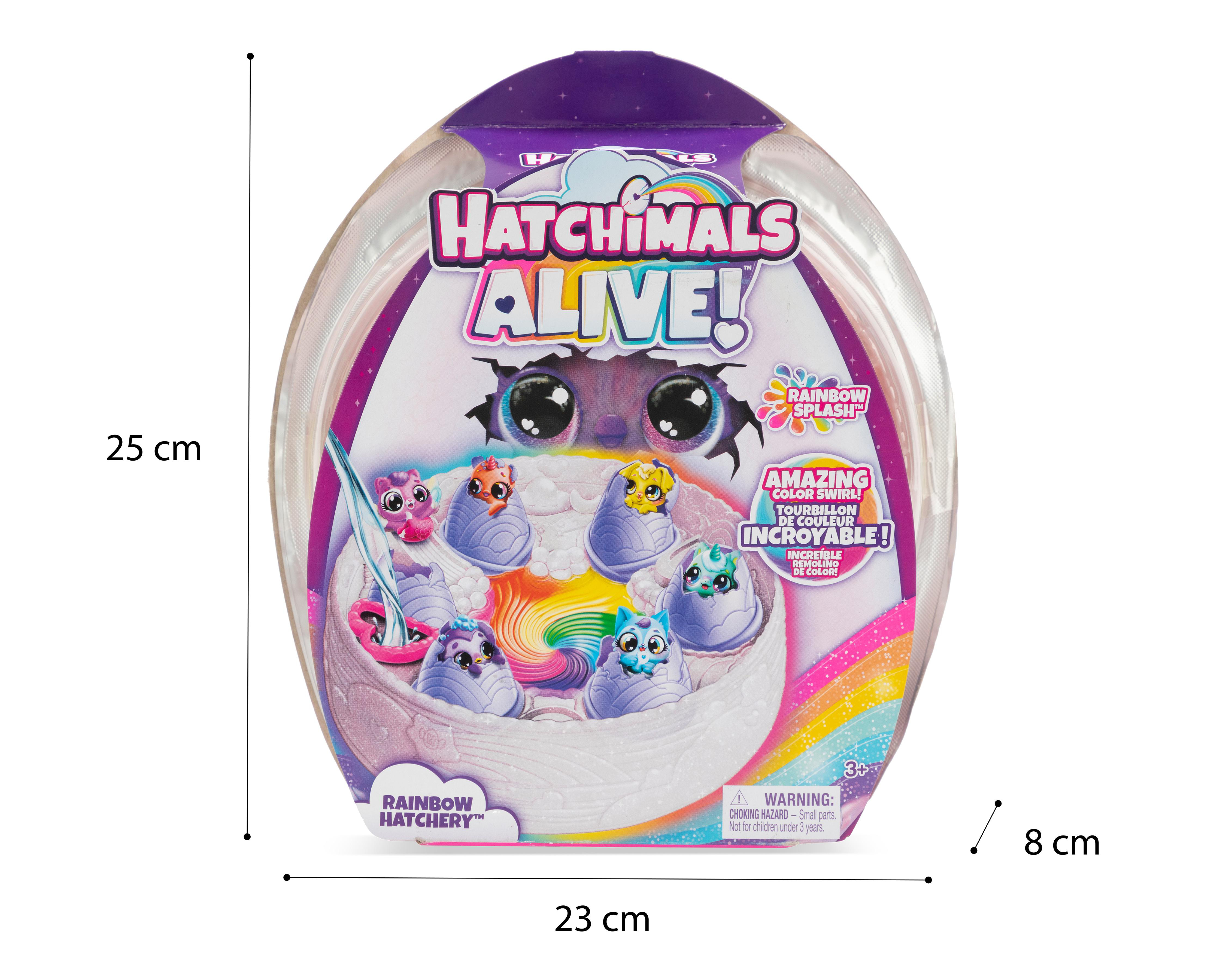 Foto 4 pulgar | Hatchimals Alive Rainbow Hatchery 6 Huevos