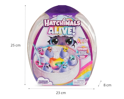 Foto 3 | Hatchimals Alive Rainbow Hatchery 6 Huevos