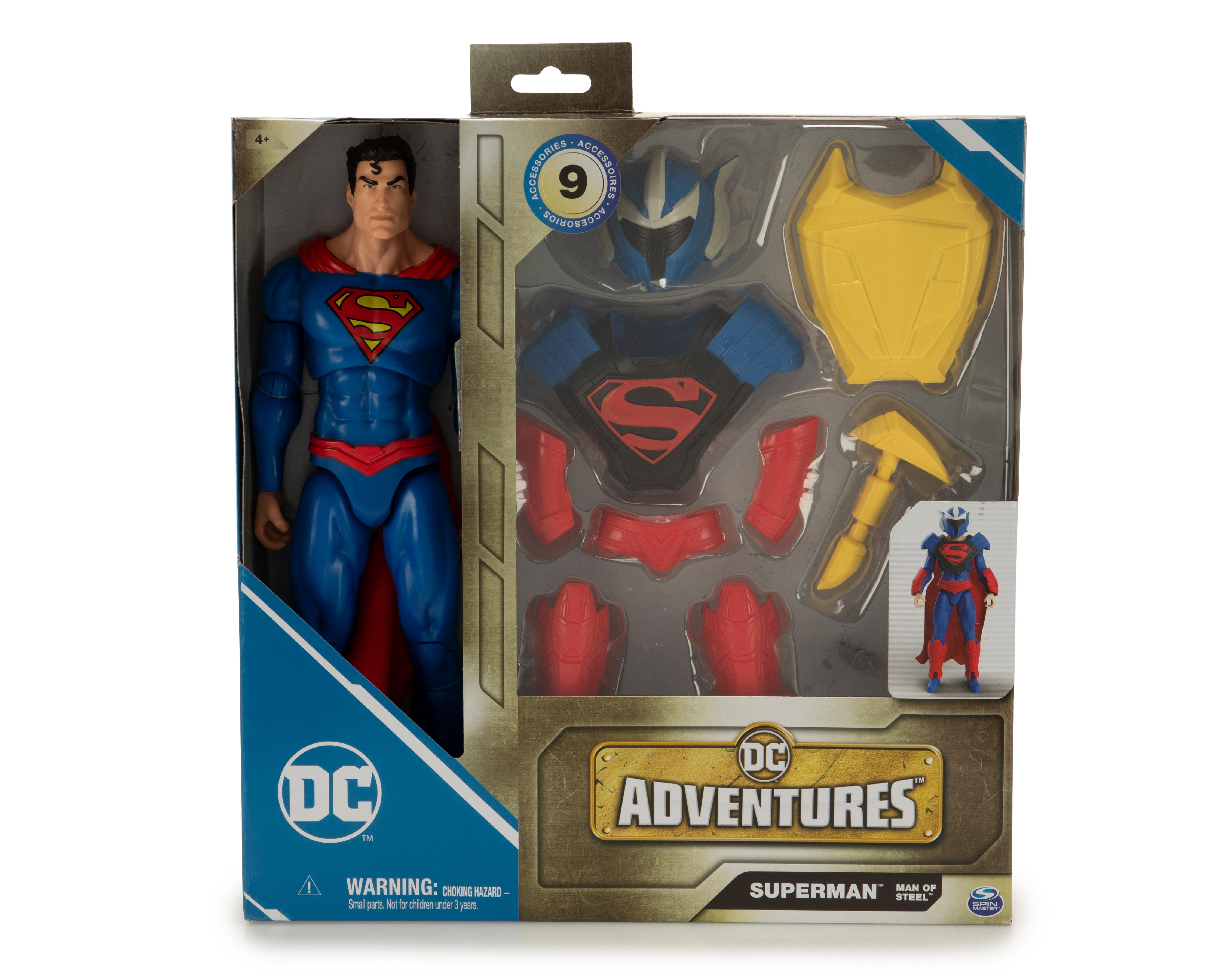 Superman Figura de Acción DC Comics con Accesorios