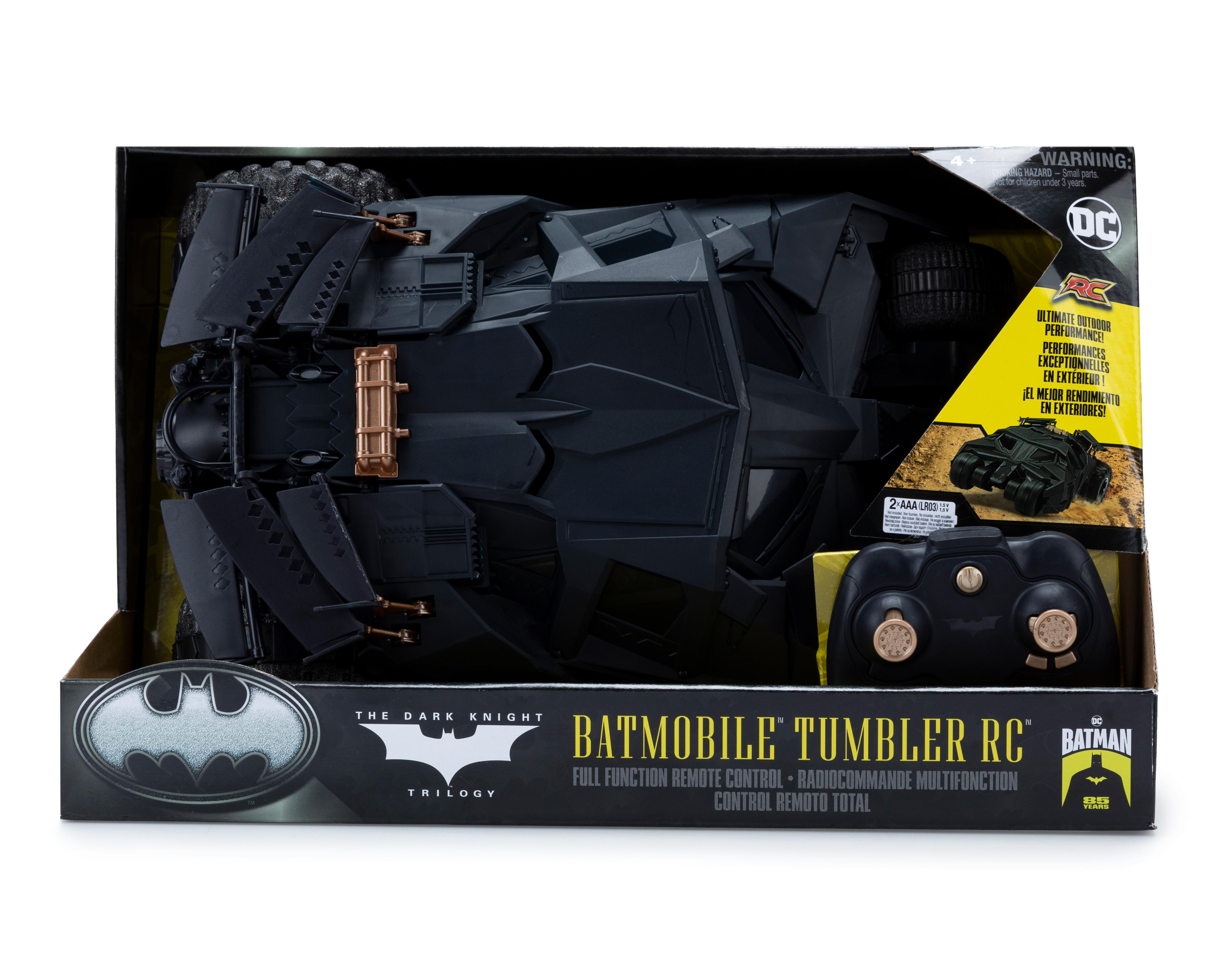 Foto 2 pulgar | Batimovil de Control Remoto Tumbler RC Batman DC Comics