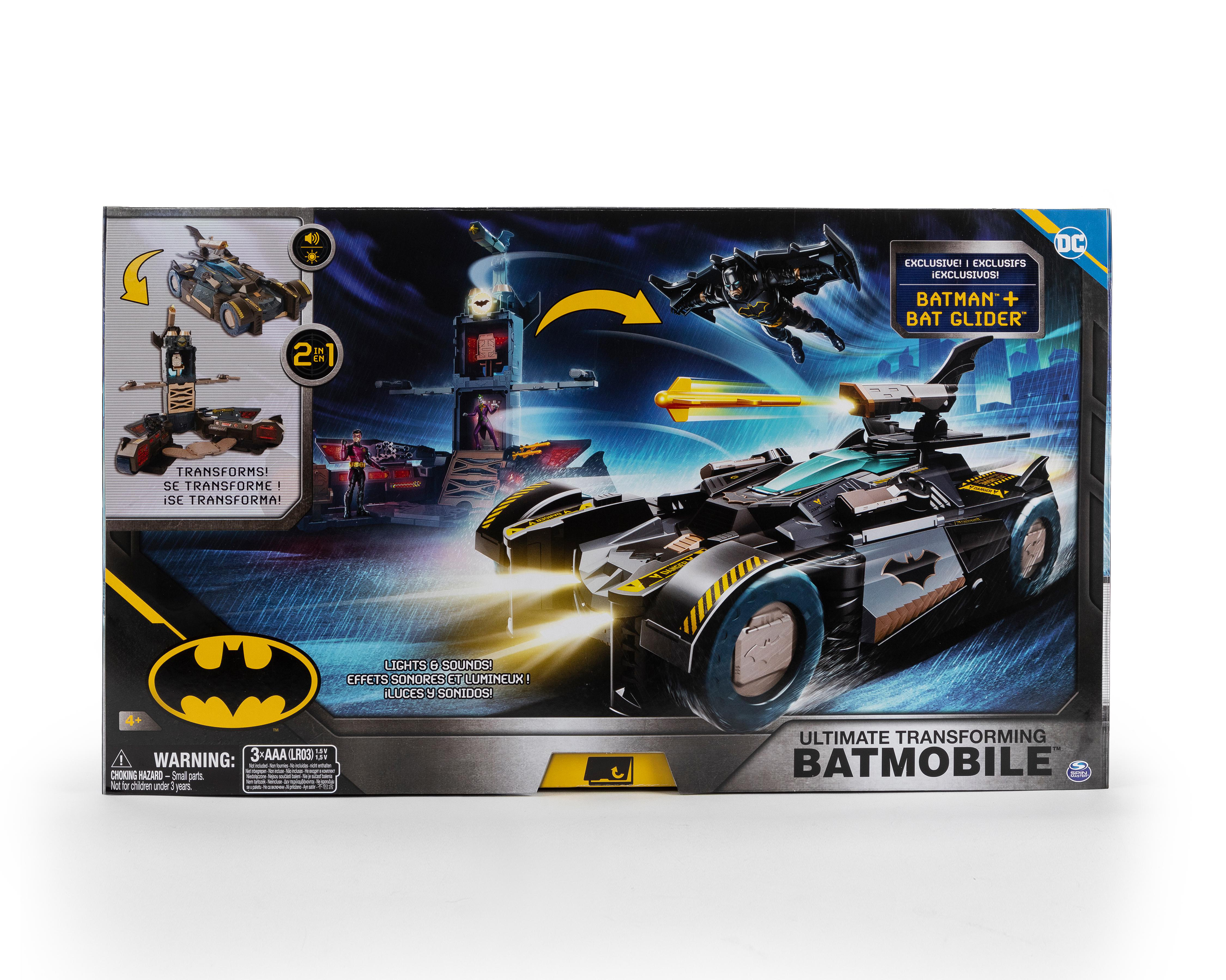 Foto 1 | Batimóvil Transformable 2 en 1 Batman DC Comics