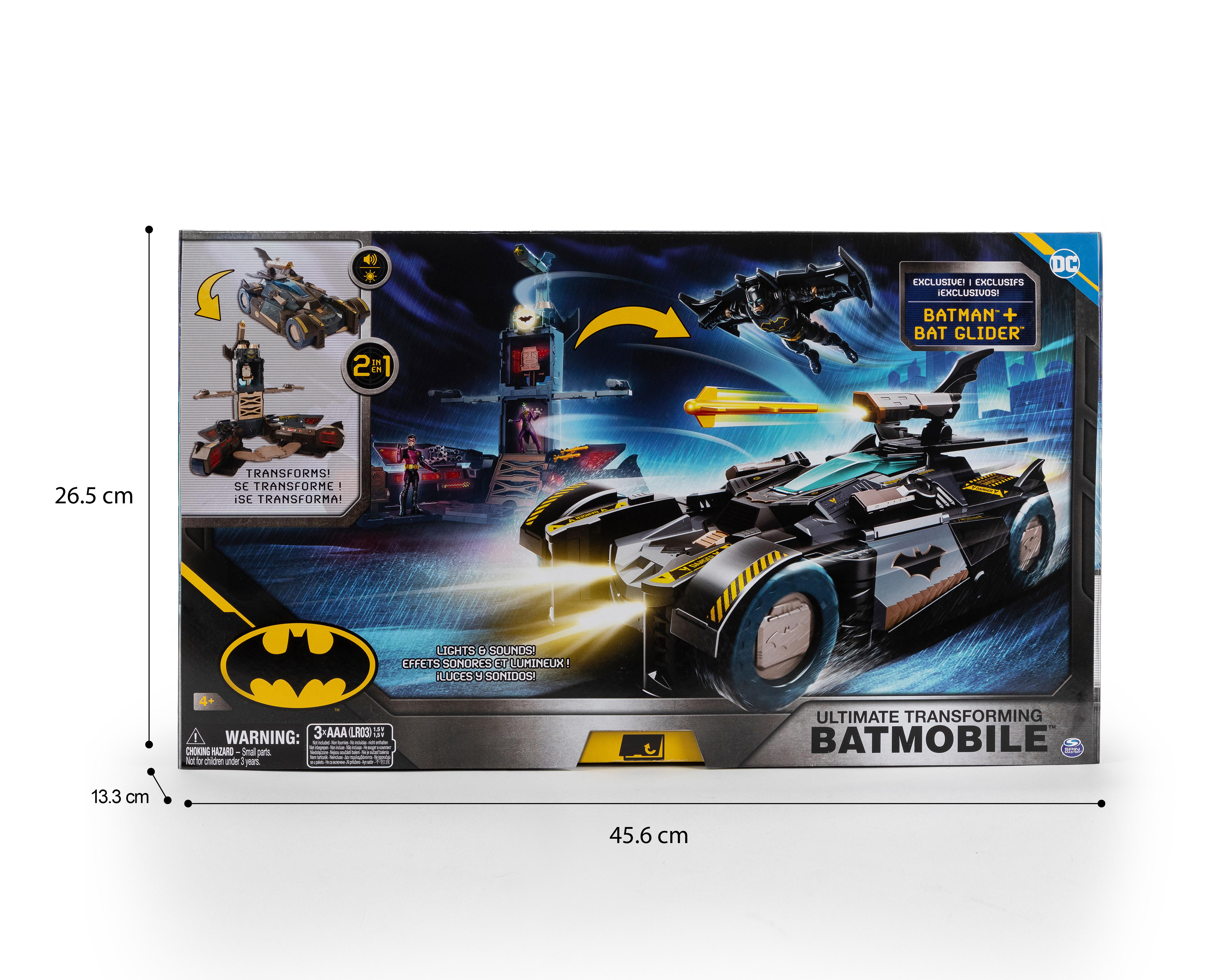 Foto 4 pulgar | Batimóvil Transformable 2 en 1 Batman DC Comics