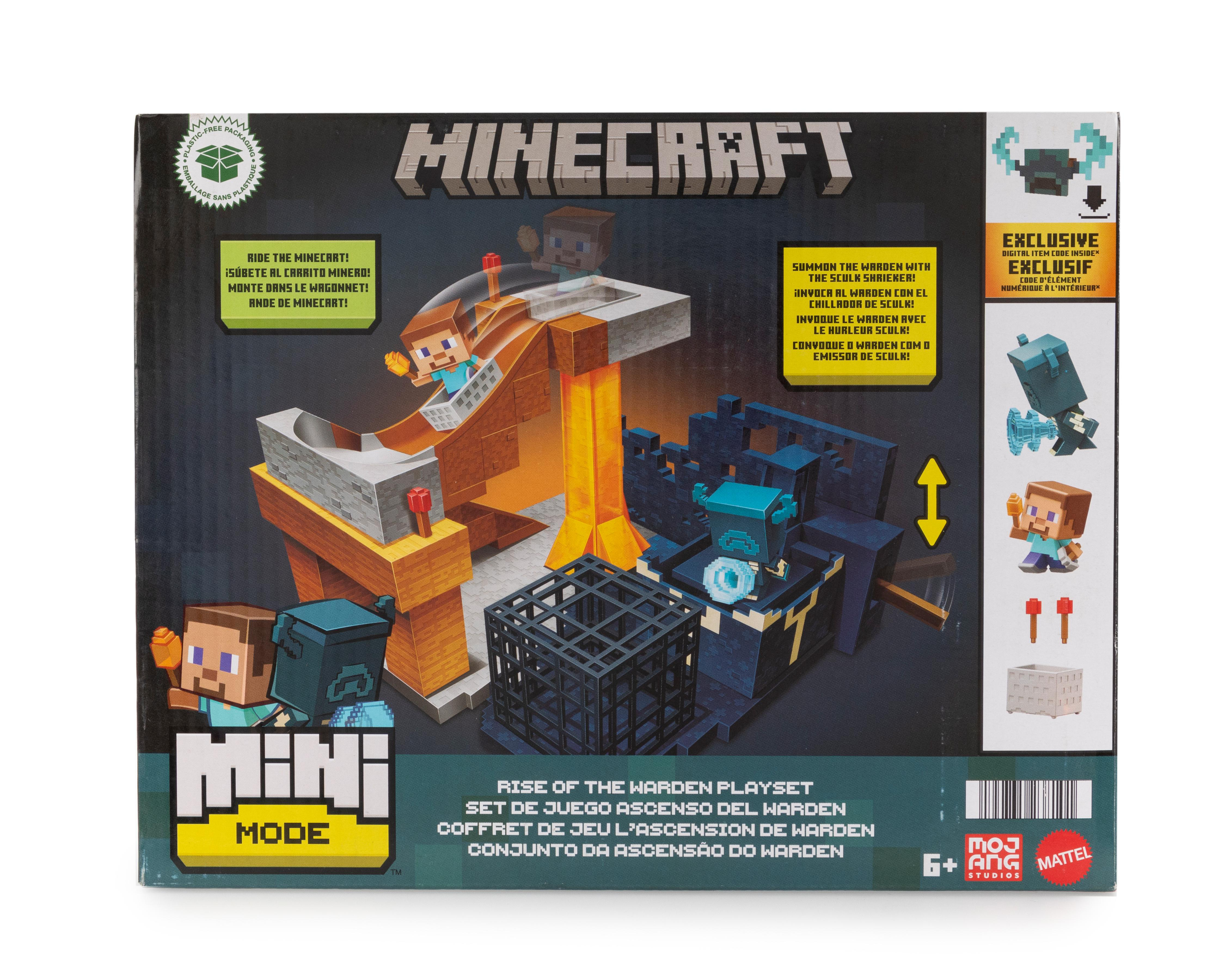 Foto 2 pulgar | Set de Juego Ascenso del Warden Minecraft