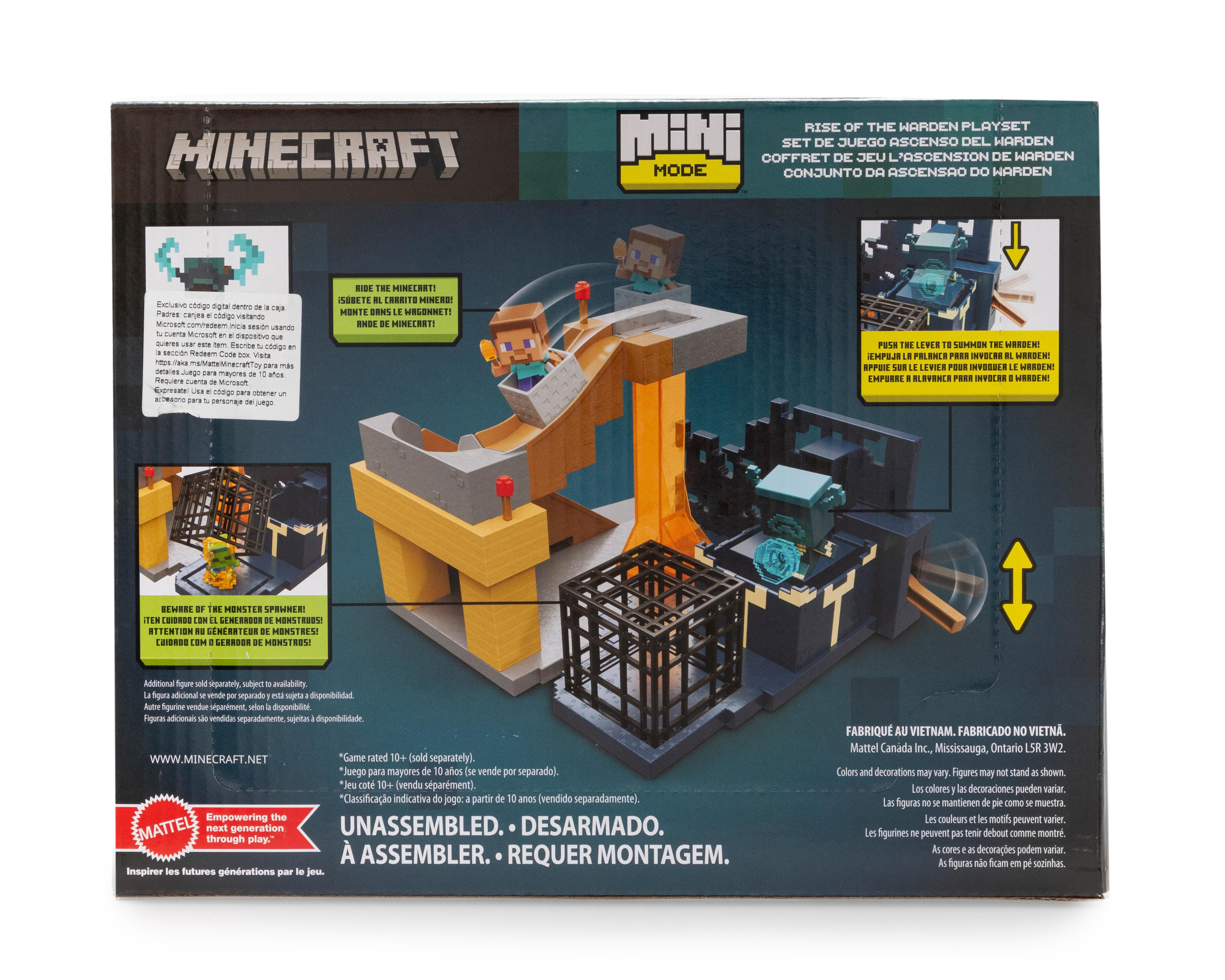 Foto 2 | Set de Juego Ascenso del Warden Minecraft