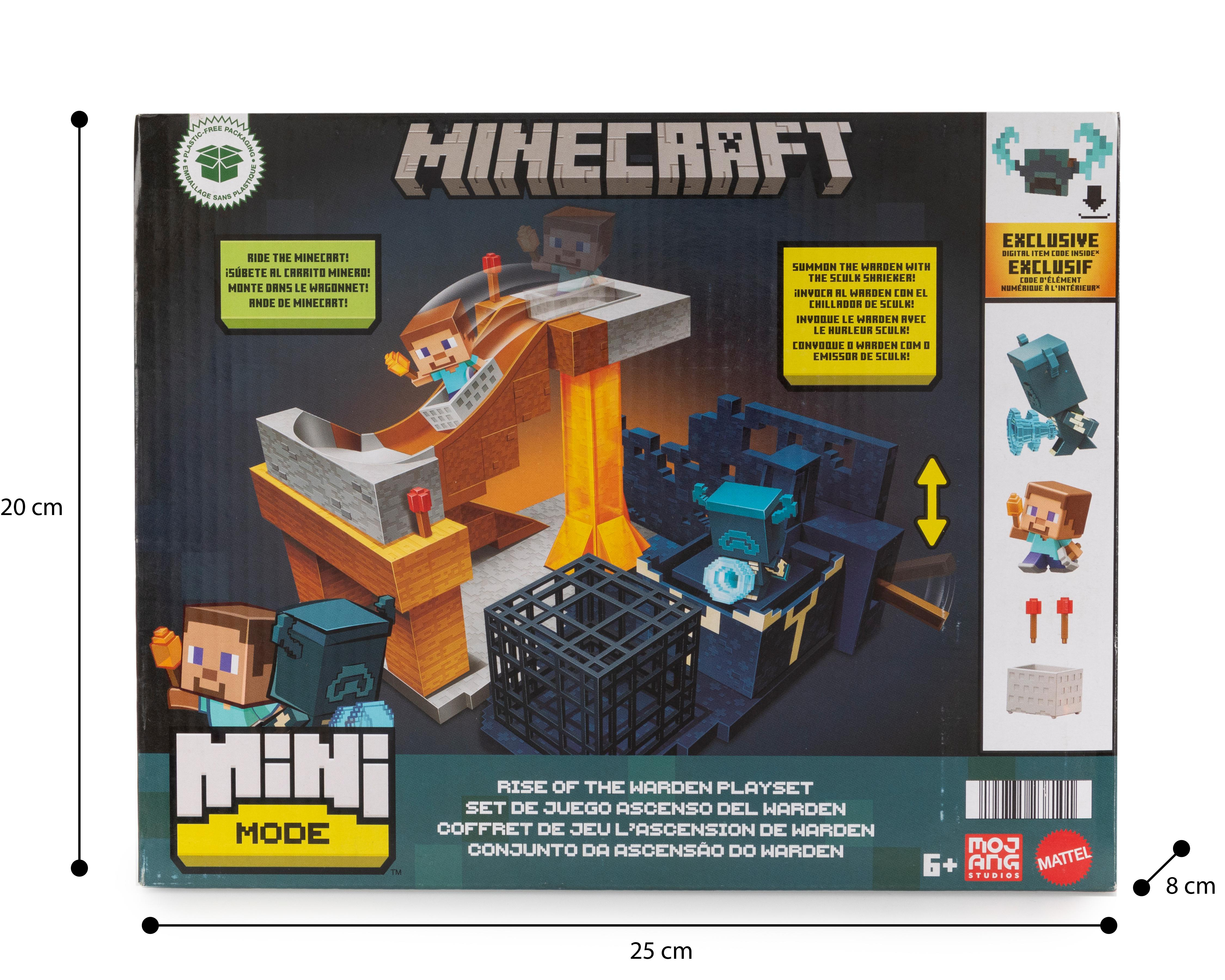 Foto 4 pulgar | Set de Juego Ascenso del Warden Minecraft