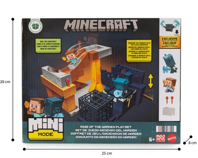 Foto 3 | Set de Juego Ascenso del Warden Minecraft
