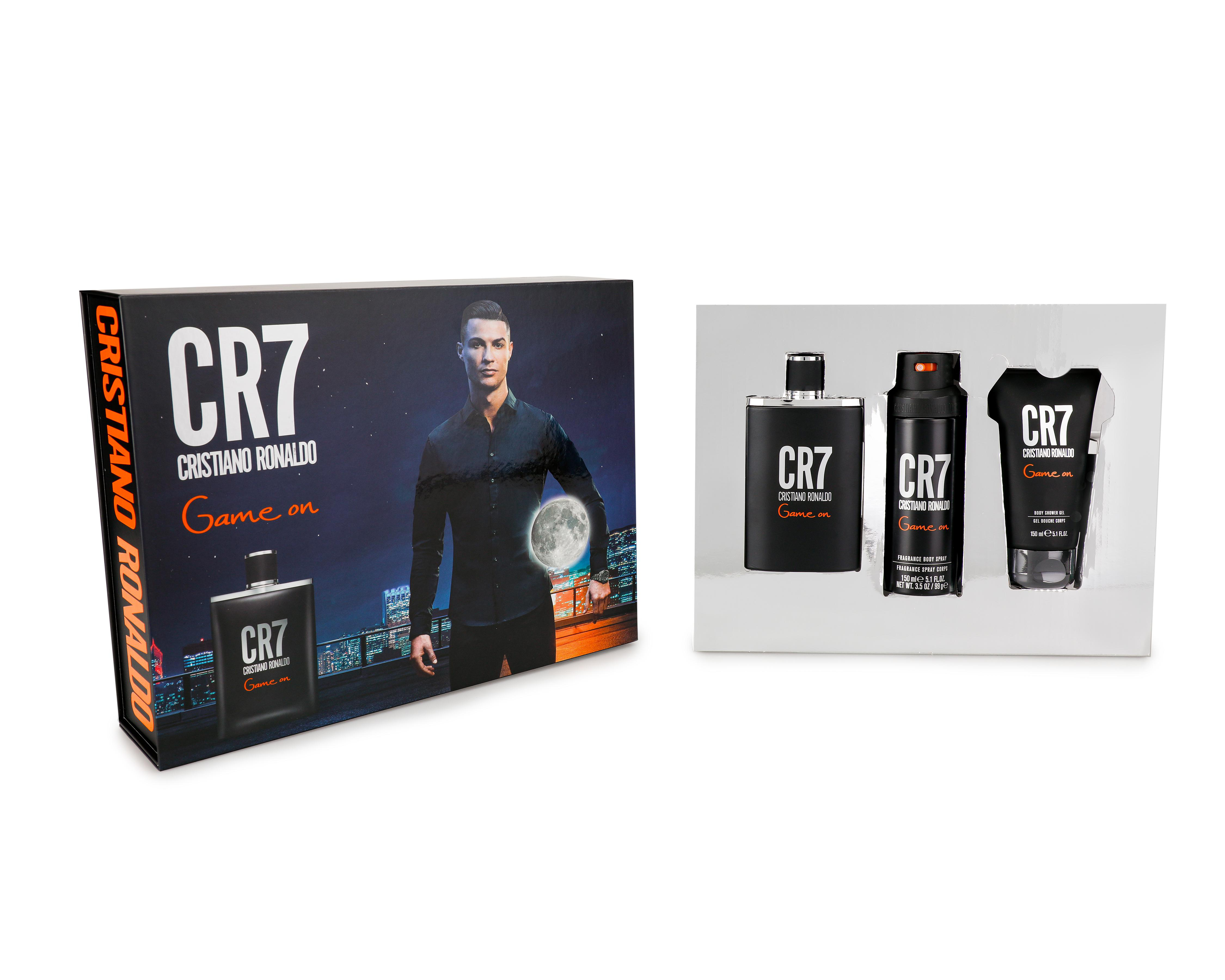 Foto 2 pulgar | Estuche para Hombre Cristiano Ronaldo CR7 Game On 3 Piezas