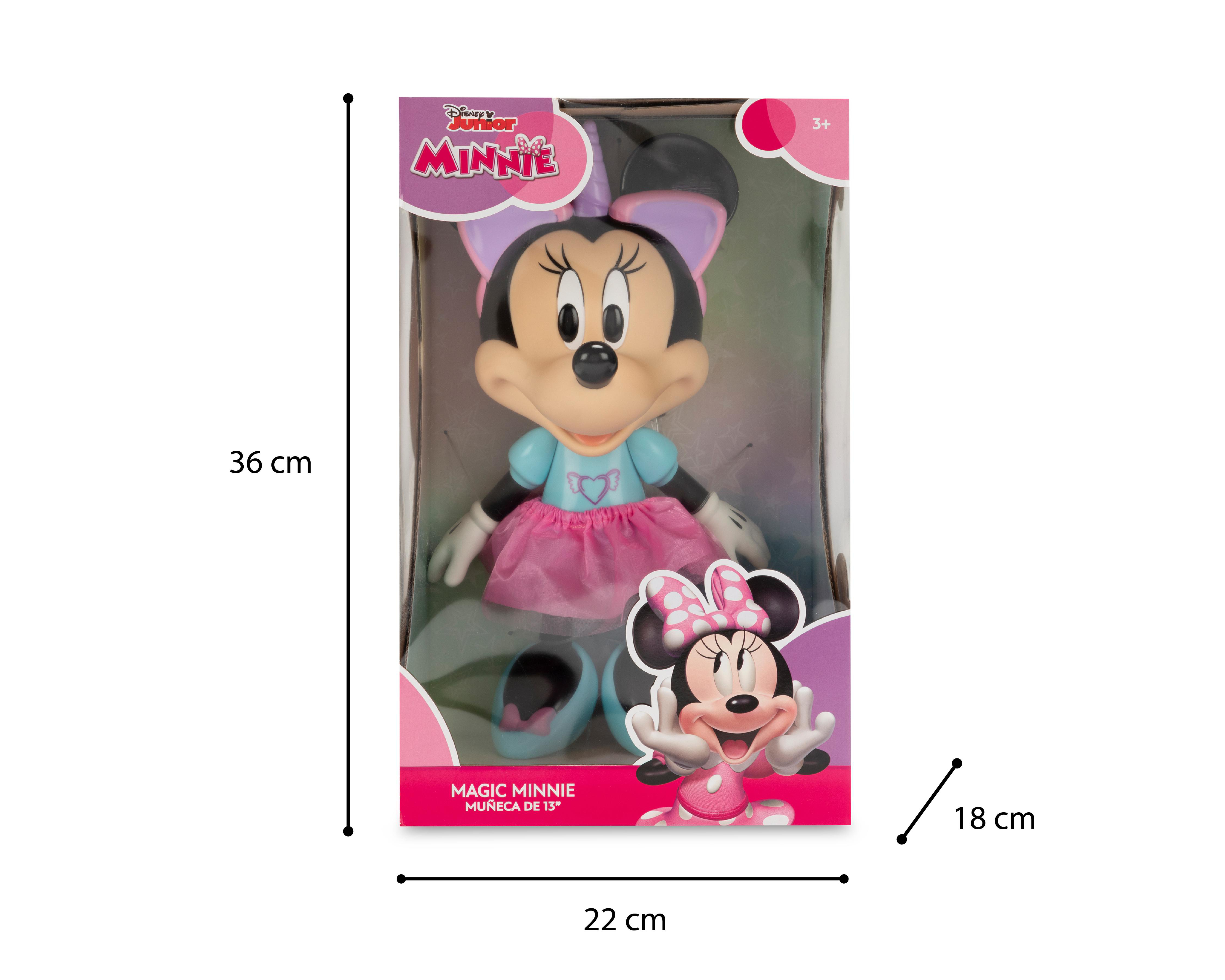 Foto 4 pulgar | Muñeca Minnie Mouse Disney 13 Pulgadas