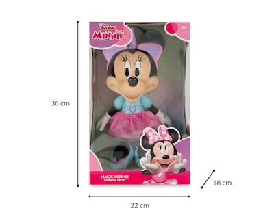 Foto 3 | Muñeca Minnie Mouse Disney 13 Pulgadas
