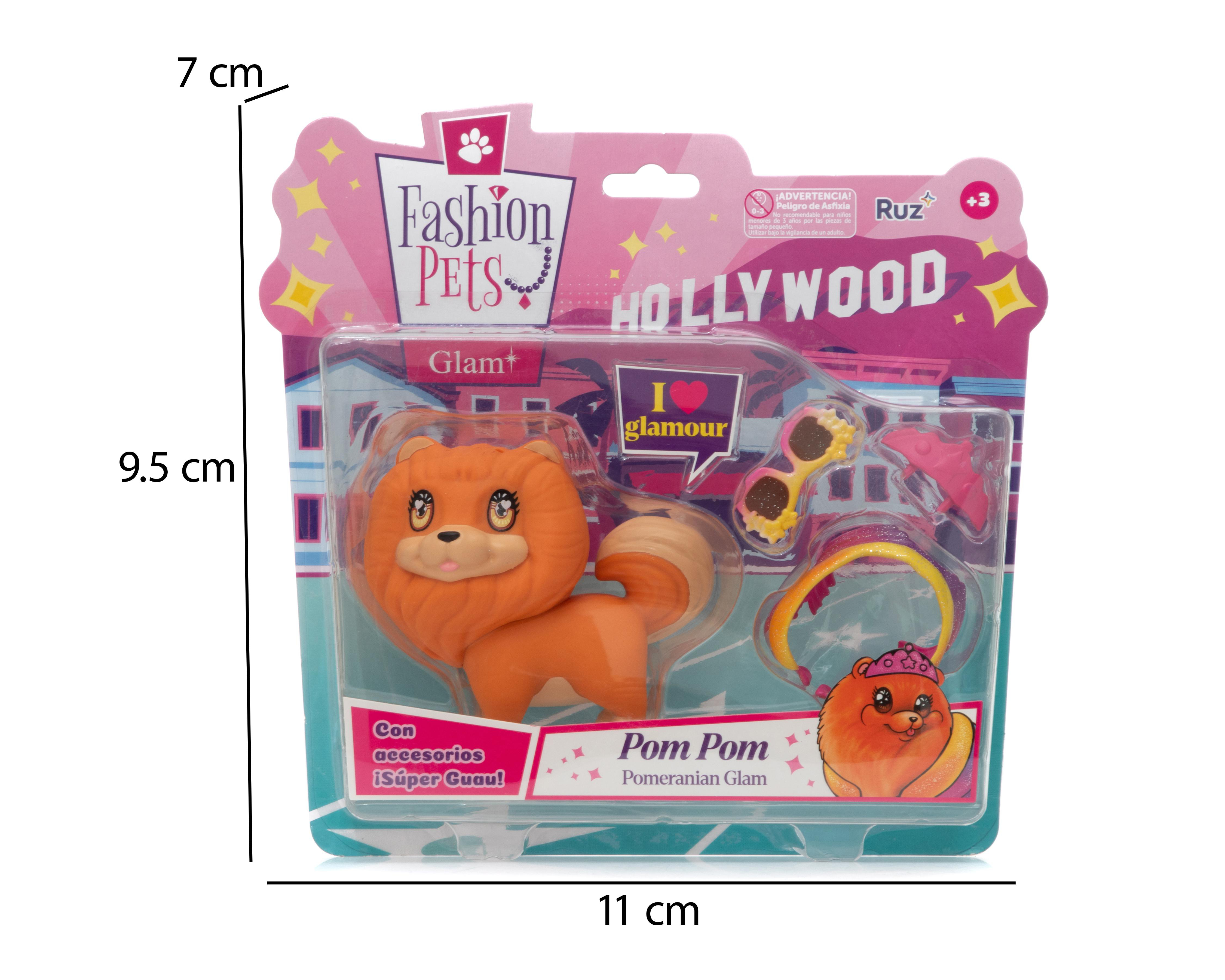Foto 6 pulgar | Pom Pom Pomeranian Glam Ruz Fashion Pets