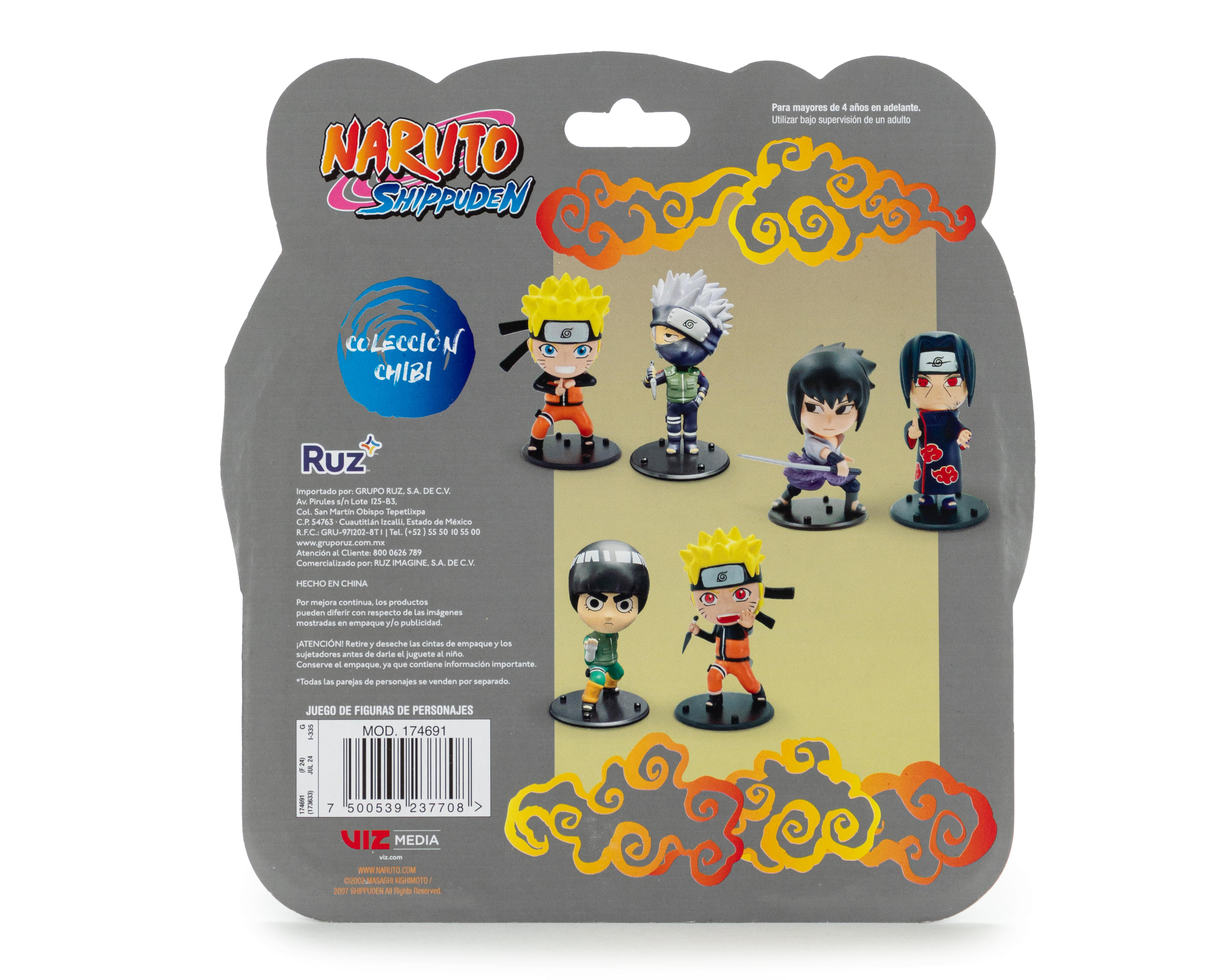 Foto 2 | Figuras Naruto Shippuden Chibi Itachi y Sasuke