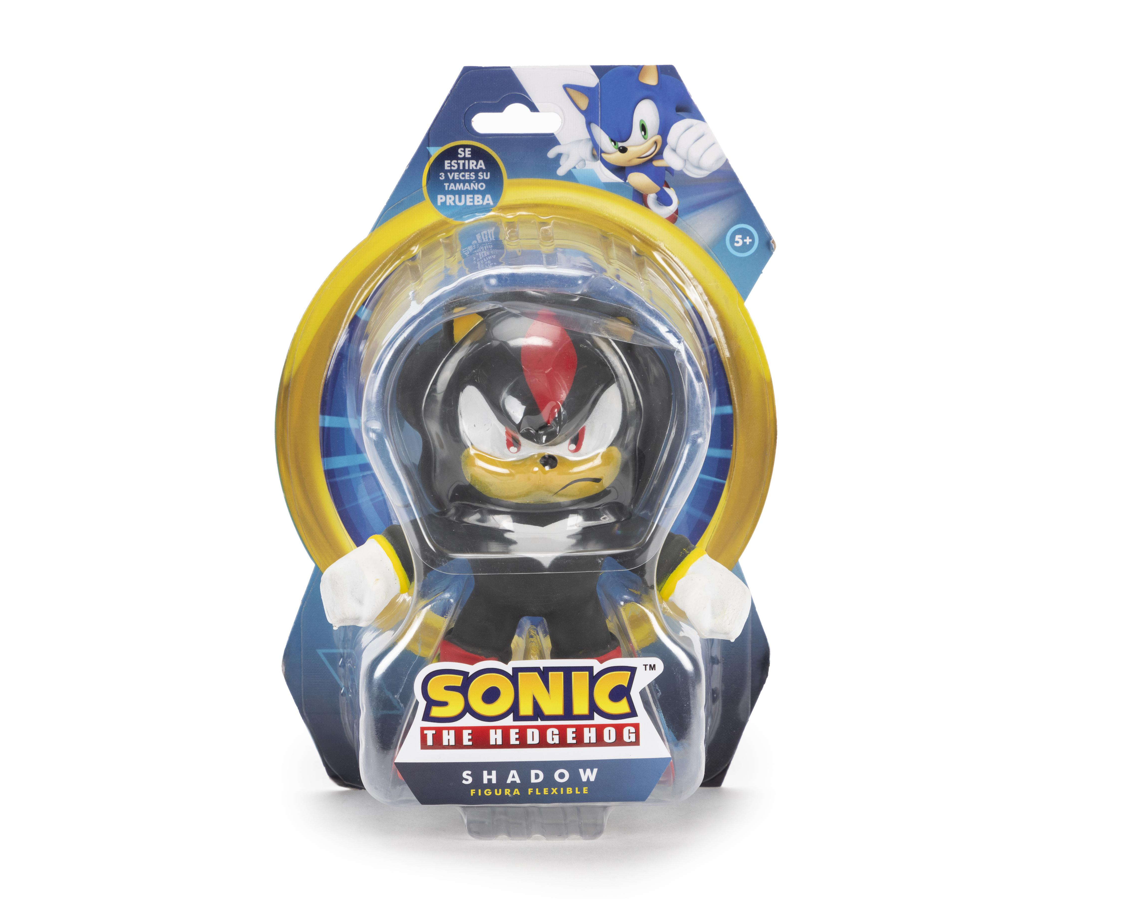 Foto 2 pulgar | Figura Sonic Shadow Flexible Estirable