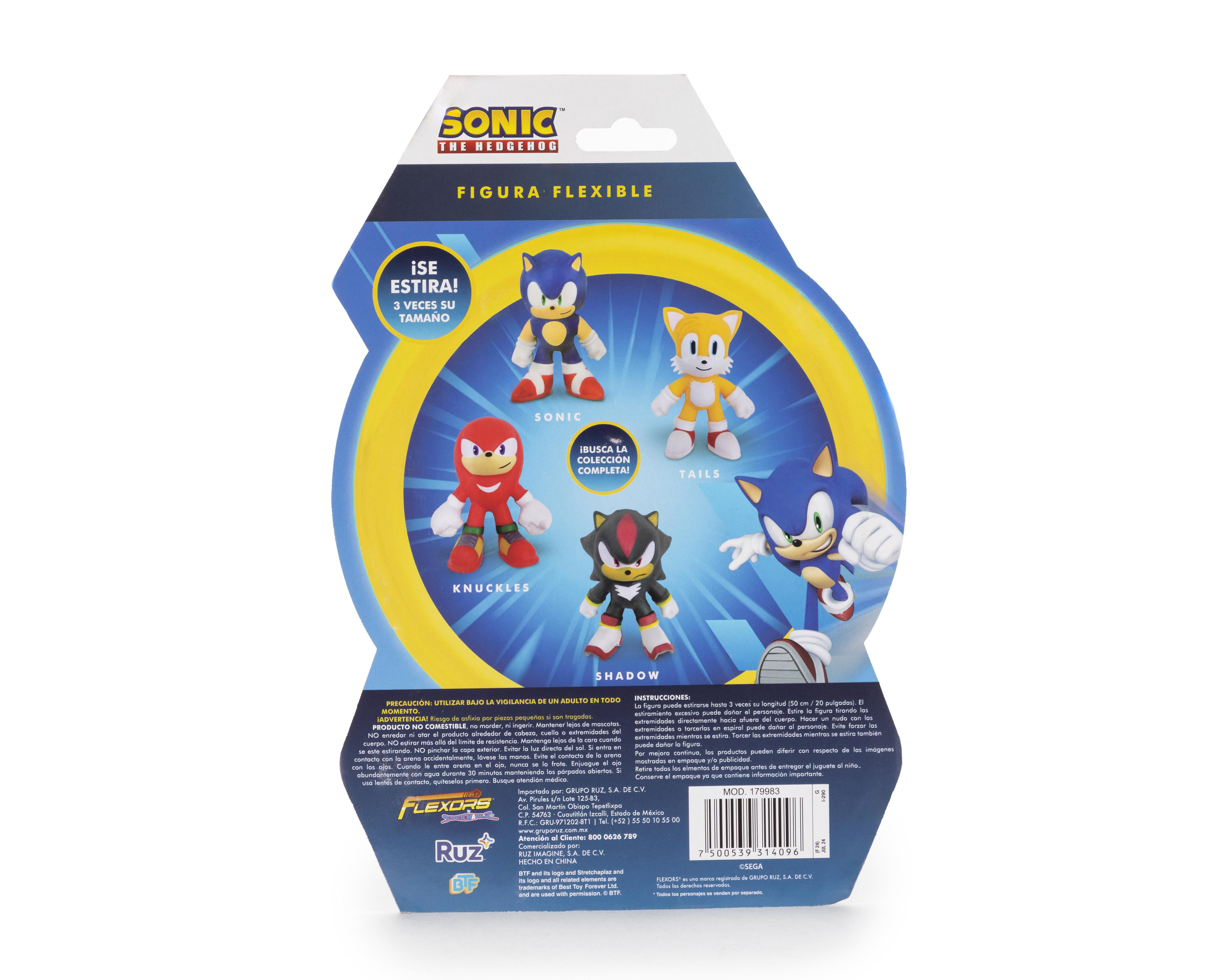 Foto 2 | Figura Sonic Shadow Flexible Estirable