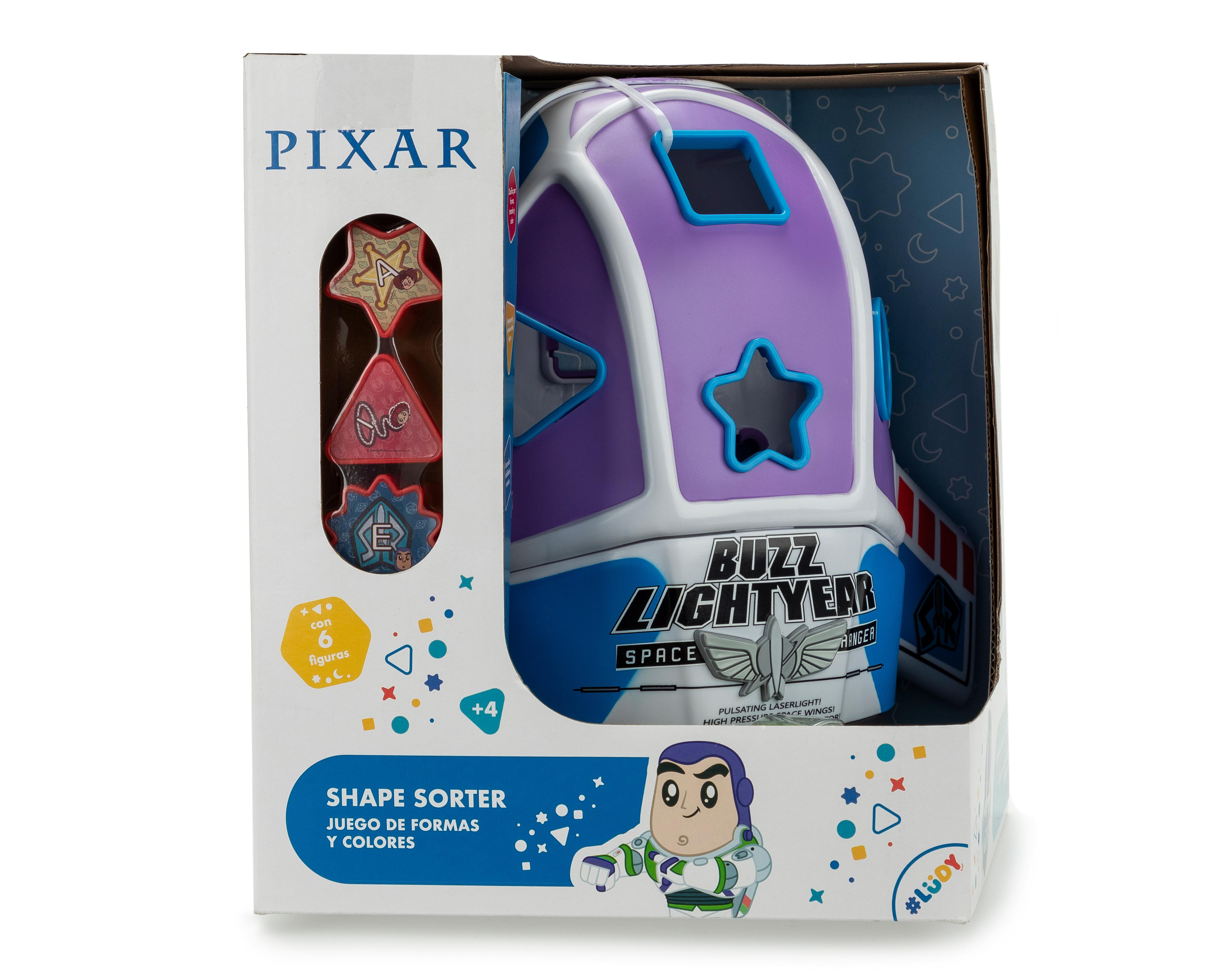 Foto 3 pulgar | Juego de Formas y Colores Pixar Nave Buzz Lightyear