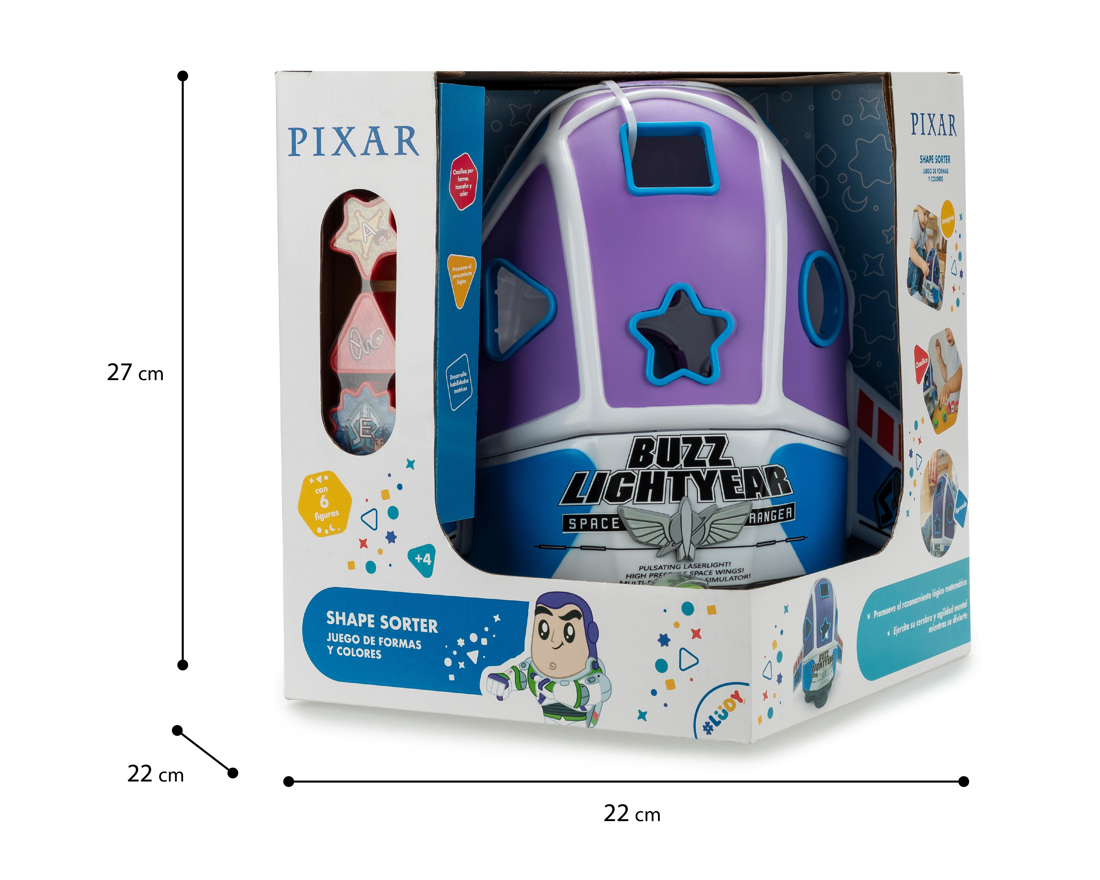 Foto 4 | Juego de Formas y Colores Pixar Nave Buzz Lightyear